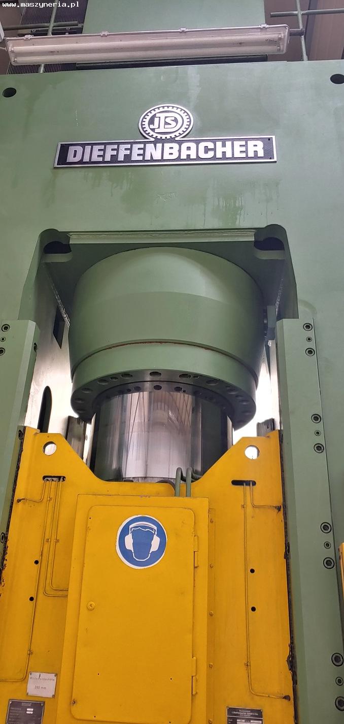 Pressa idraulica DIEFFENBACHER PO-F 1250 A in vendita - foto 4