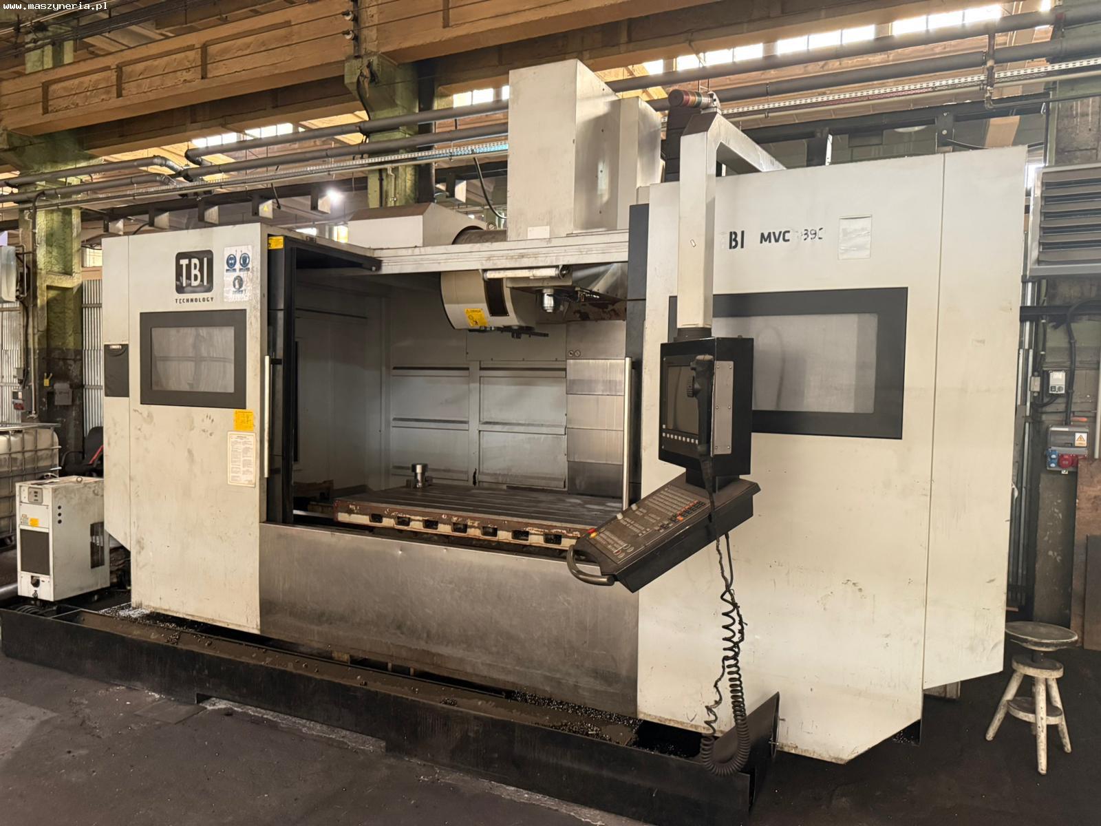  Centro di lavoro verticale CNC TBI MVC 1890 in vendita - foto 3