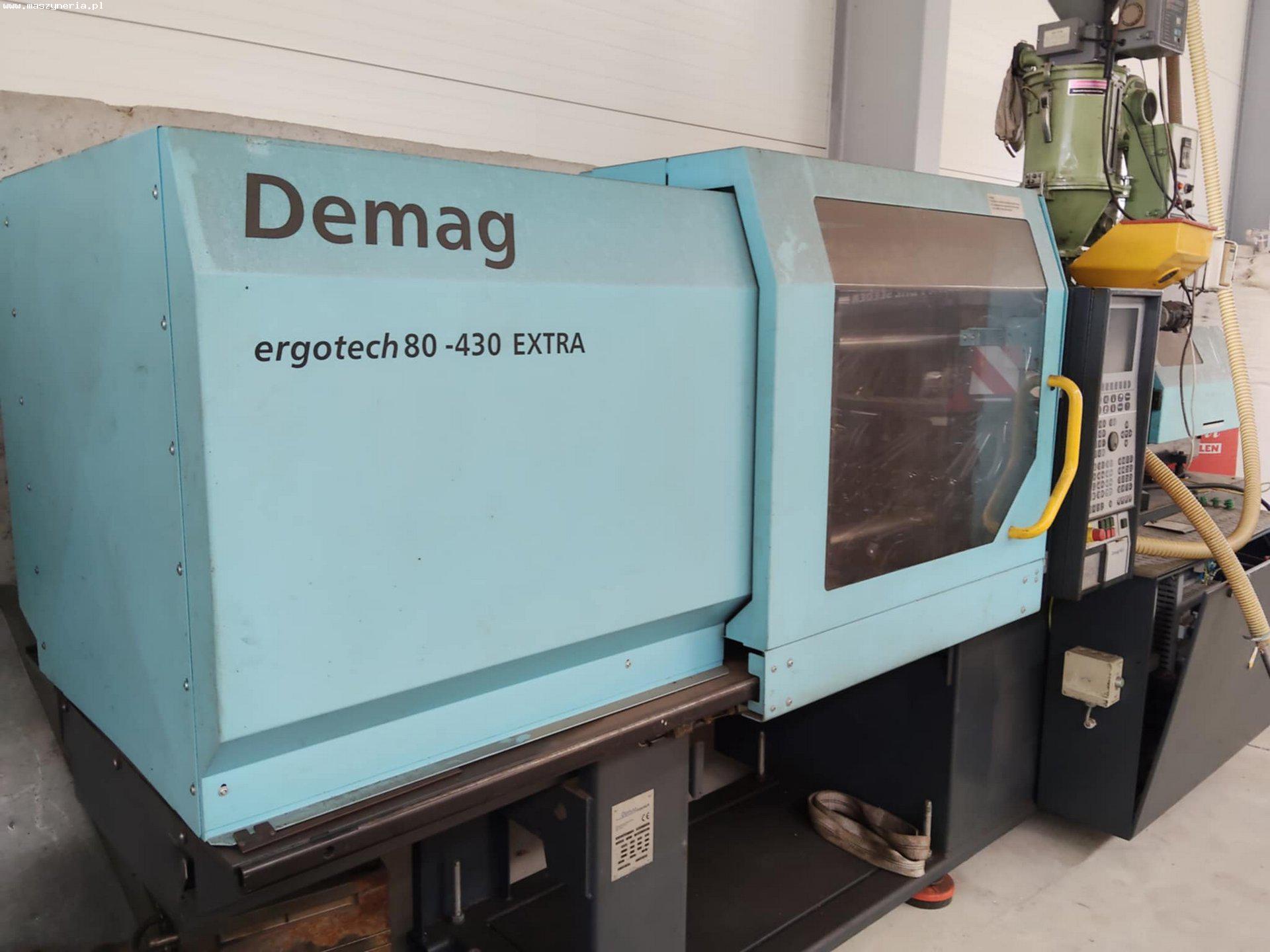 Pressa a iniezione DEMAG ERGOTECH EXTRA 80-430 in vendita - foto 1