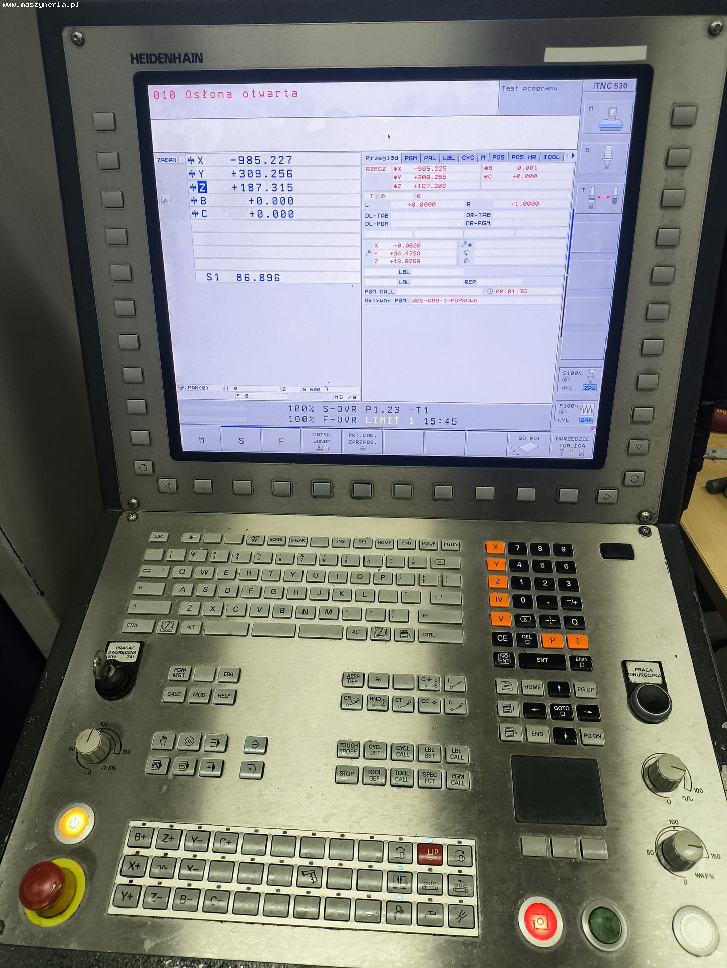 Centro di lavoro verticale CNC AVIA X-5 1250/630 in vendita - foto 11