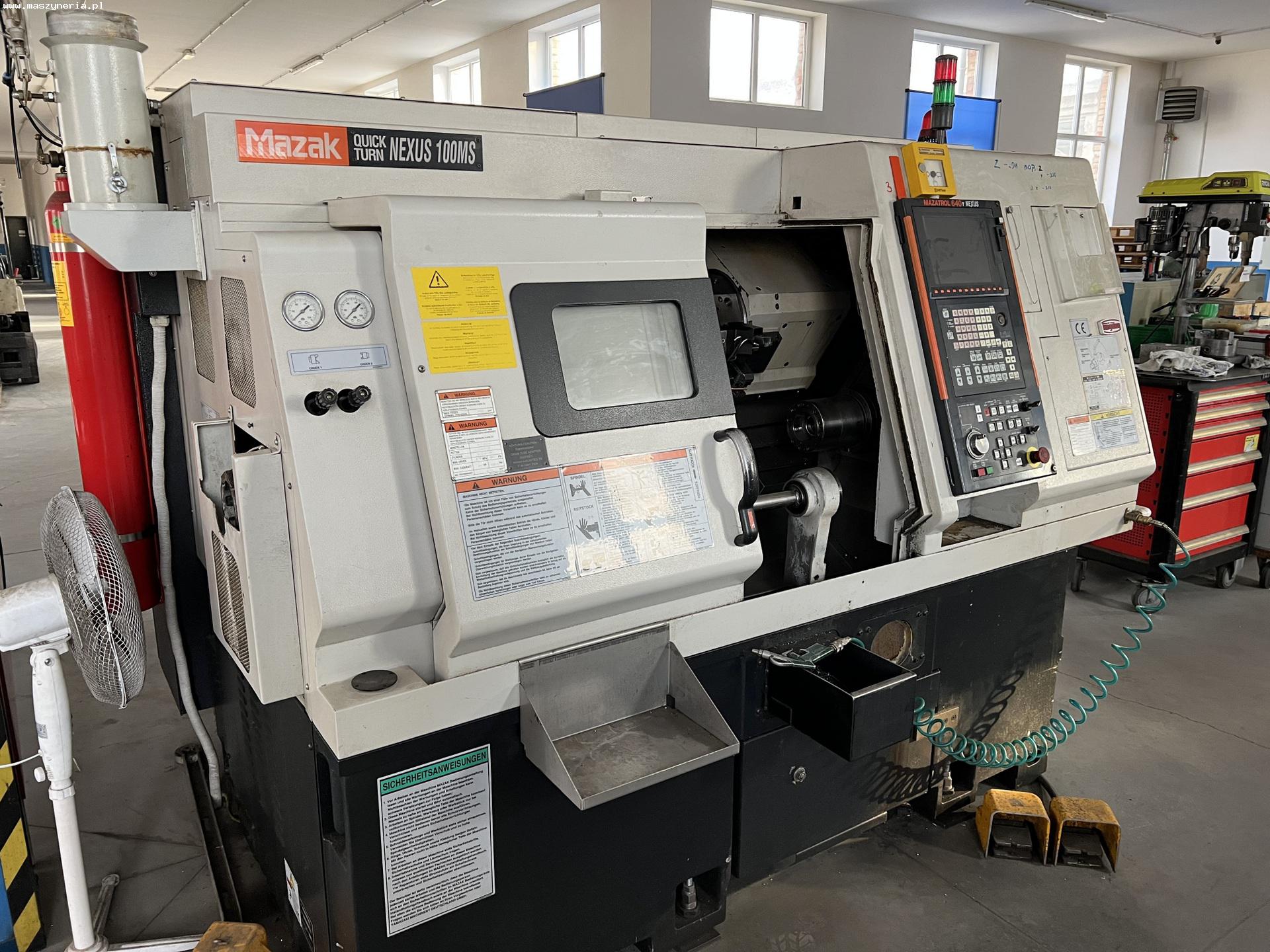 Tornio CNC MAZAK QUICK TURN NEXUS 100MS in vendita - foto 1