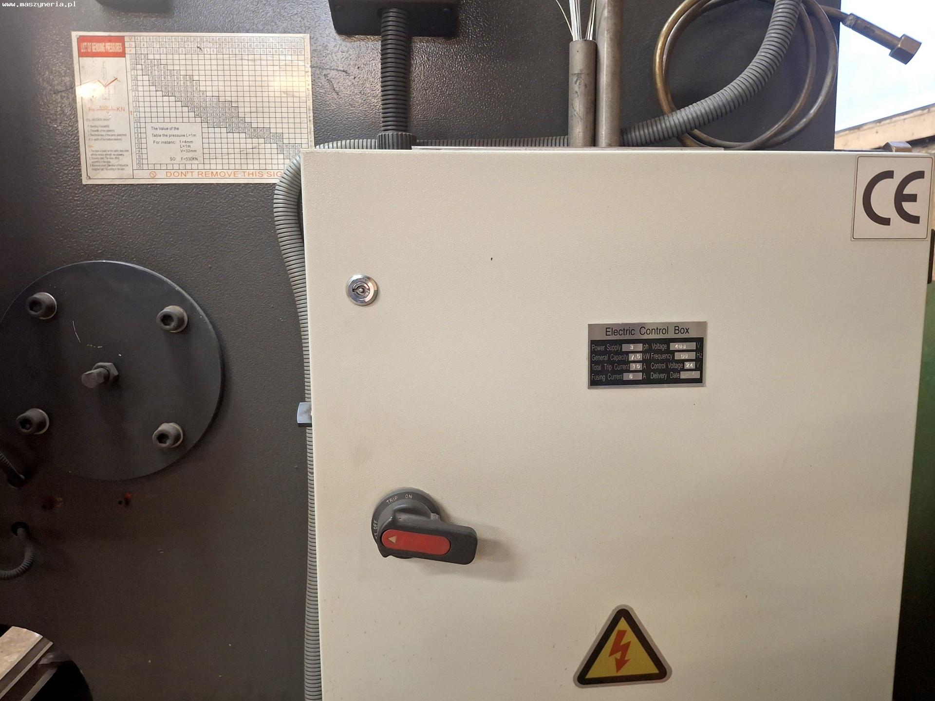 Cesoie a ghigliottina idrauliche MTP HSH-6x3200 in vendita - foto 3