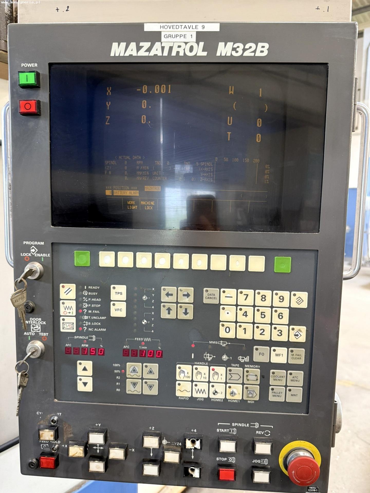 Centro di lavoro verticale CNC MAZAK MTV 414 in vendita - foto 4