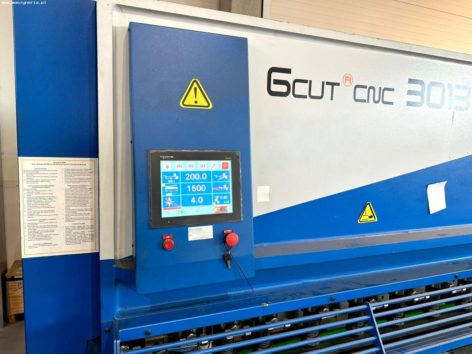 Cesoie a ghigliottina BOSCHERT GIZELIS G-CUT 3013 CNC in vendita - foto 3