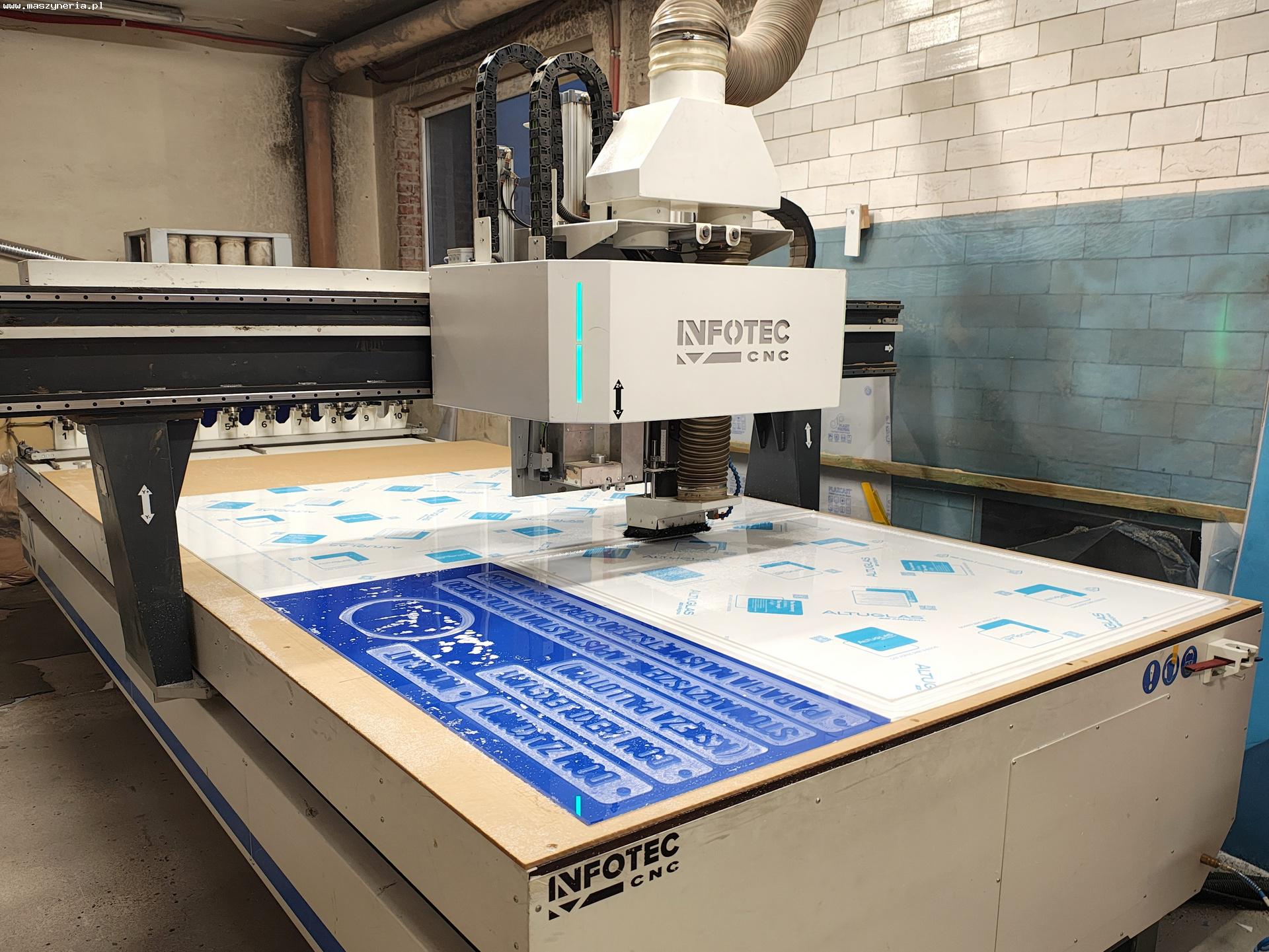 Pantografo CNC InfoTEC 4121 Energy in vendita - foto 3