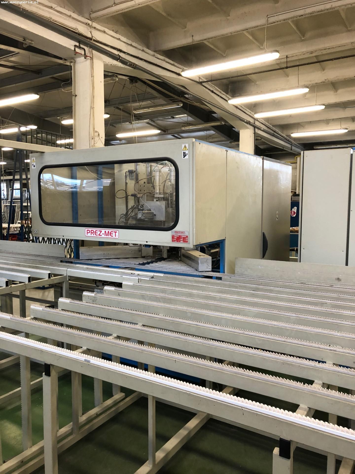 Linea di produzione finestre PVC e alluminio PREZ-MET in vendita - foto 11