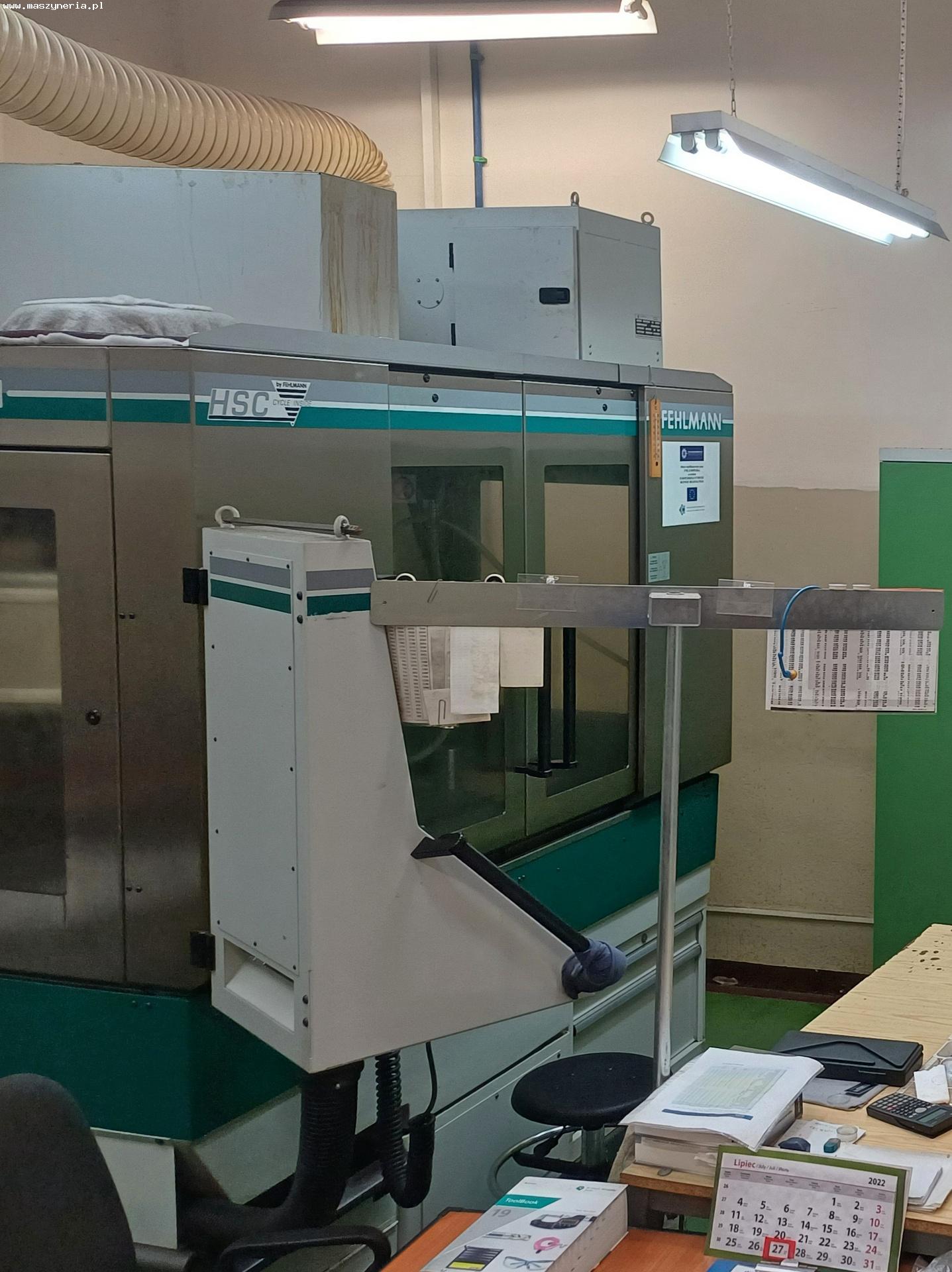 Centro di lavoro verticale CNC FEHLMANN PICOMAX 60-M in vendita - foto 3