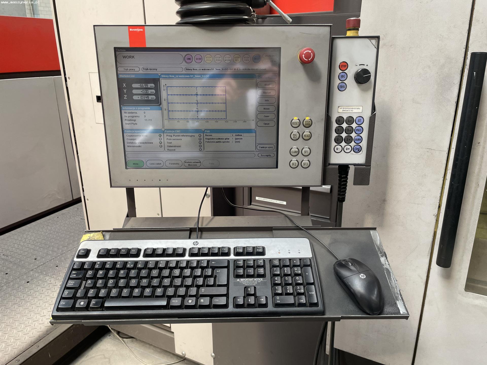 Macchina taglio laser BYSTRONIC BySpeed 3015 in vendita - foto 6