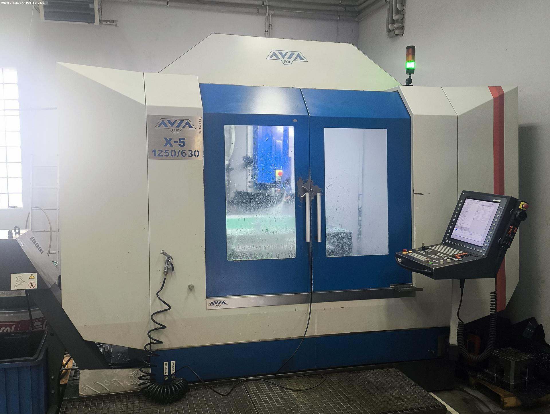 Centro di lavoro verticale CNC AVIA X-5 1250/630 in vendita - foto 1
