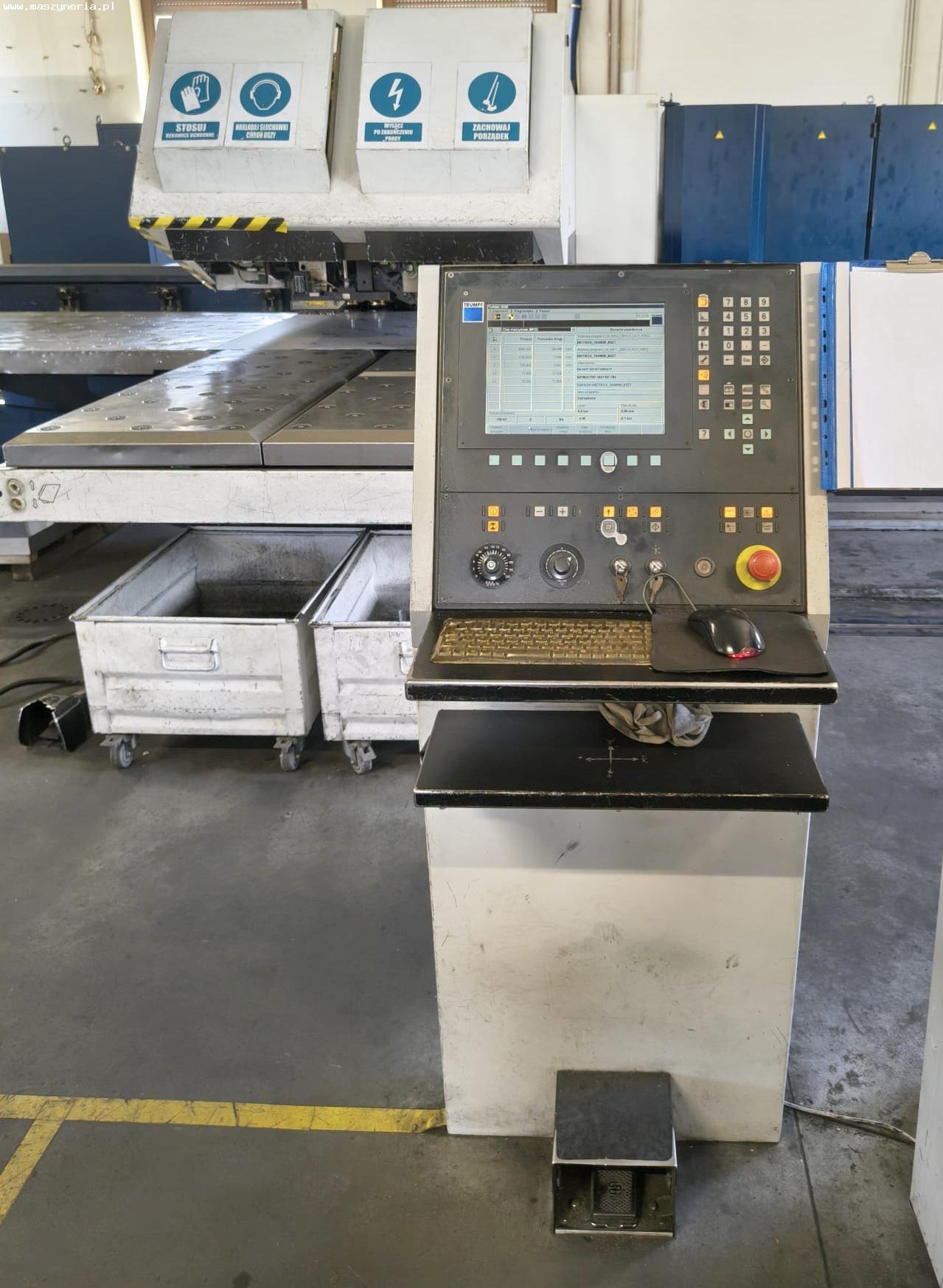 Punzonatrice laser TRUMPF TruMatic TC 6000 L-1300 in vendita - foto 8