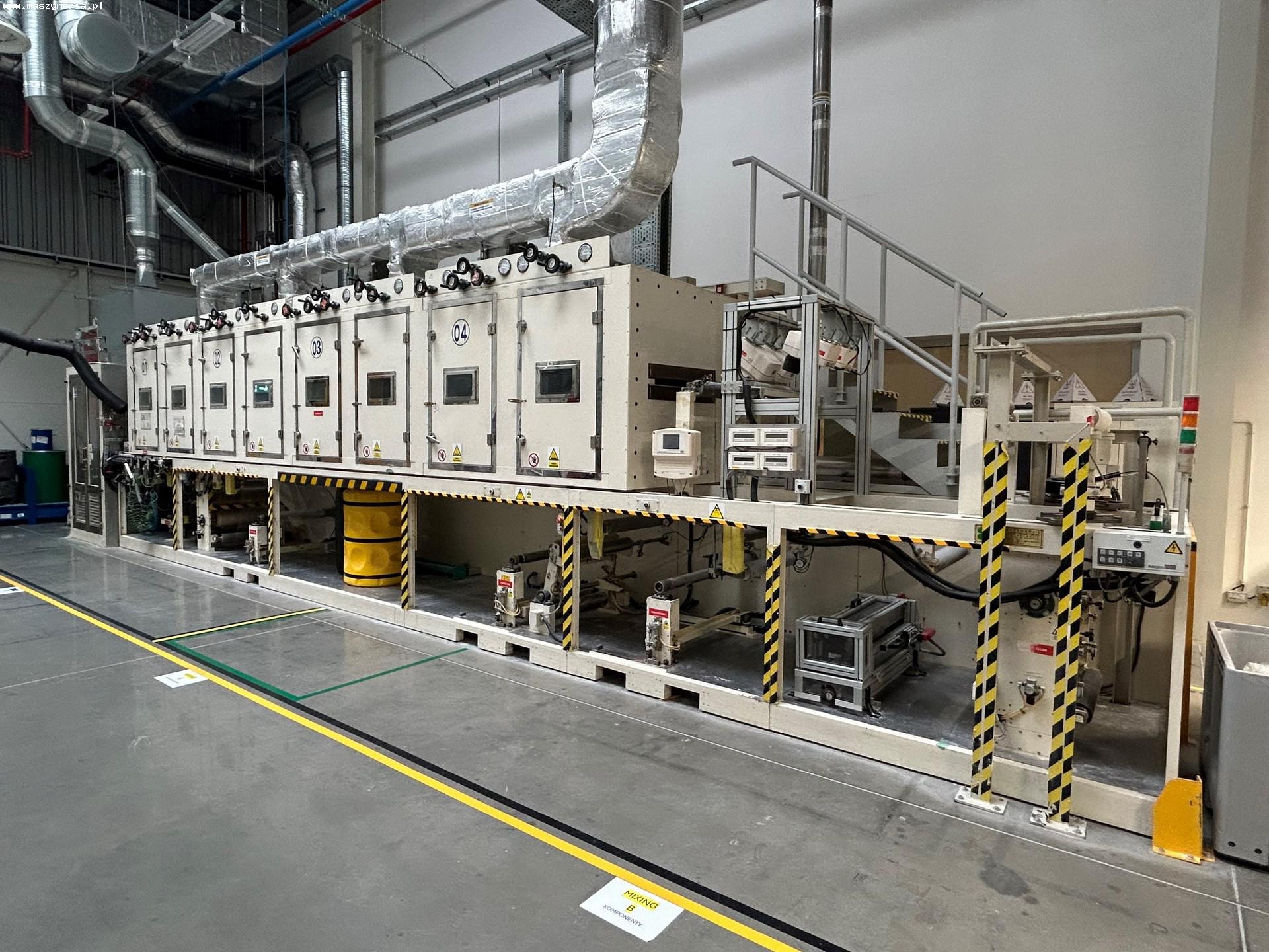  Linea di spalmatura adesivi CROWN MACHINERY R-LTDA in vendita - foto 2