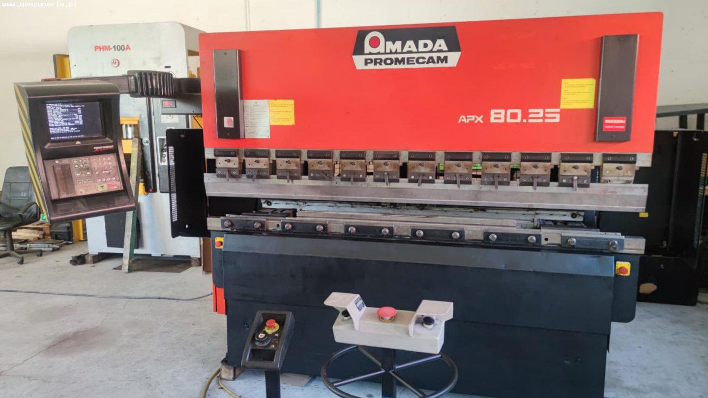 Pressa piegatrice idraulica CNC AMADA APX 80-25 in vendita - foto 1