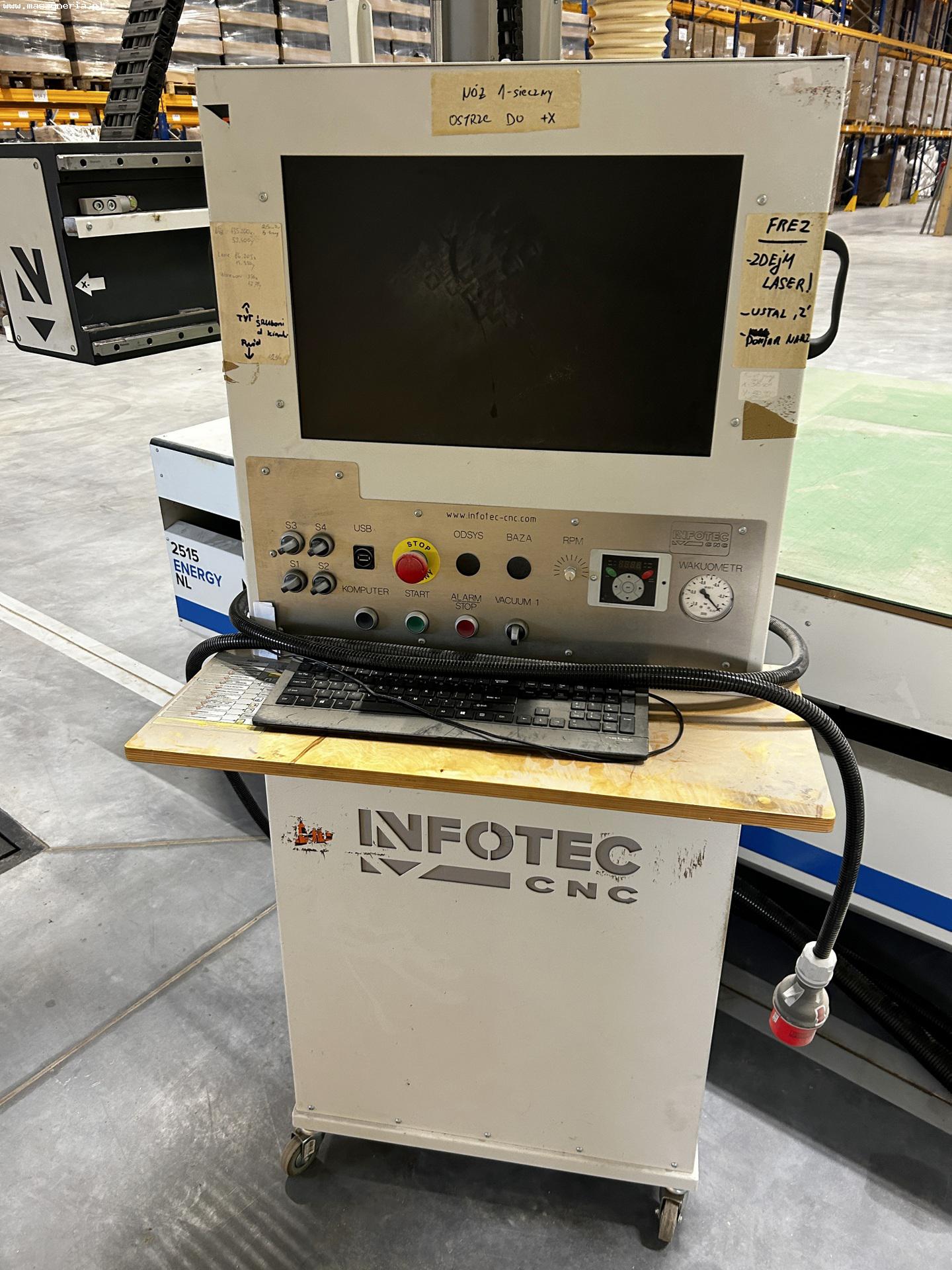 Pantografo CNC InfoTEC 2515 Energy in vendita - foto 6