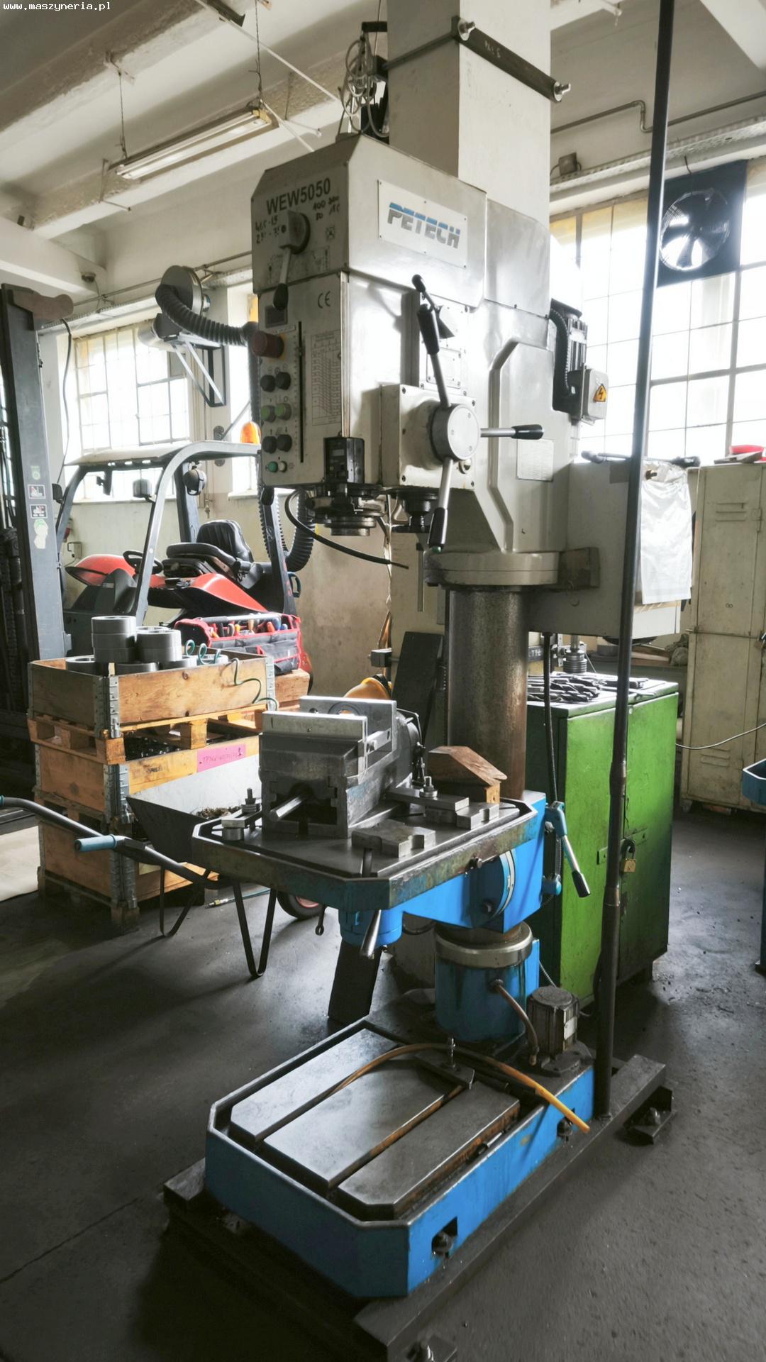 Trapano a colonna PETECH WEW5050 in vendita - foto 2