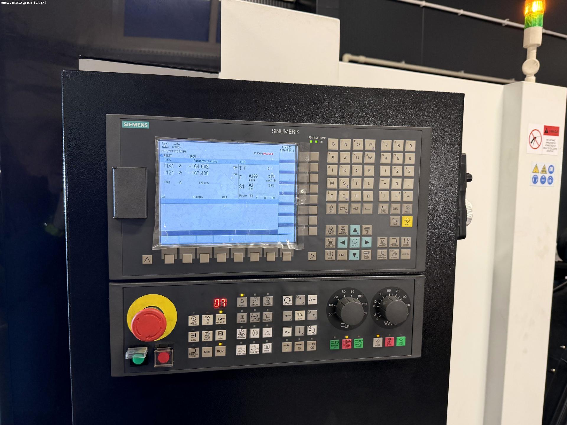 Tornio CNC CORMAK CK7150LT12x1000 in vendita - foto 9