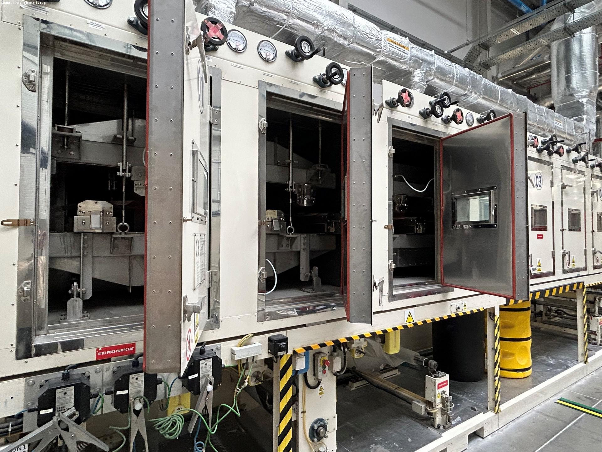  Linea di spalmatura adesivi CROWN MACHINERY R-LTDA in vendita - foto 3