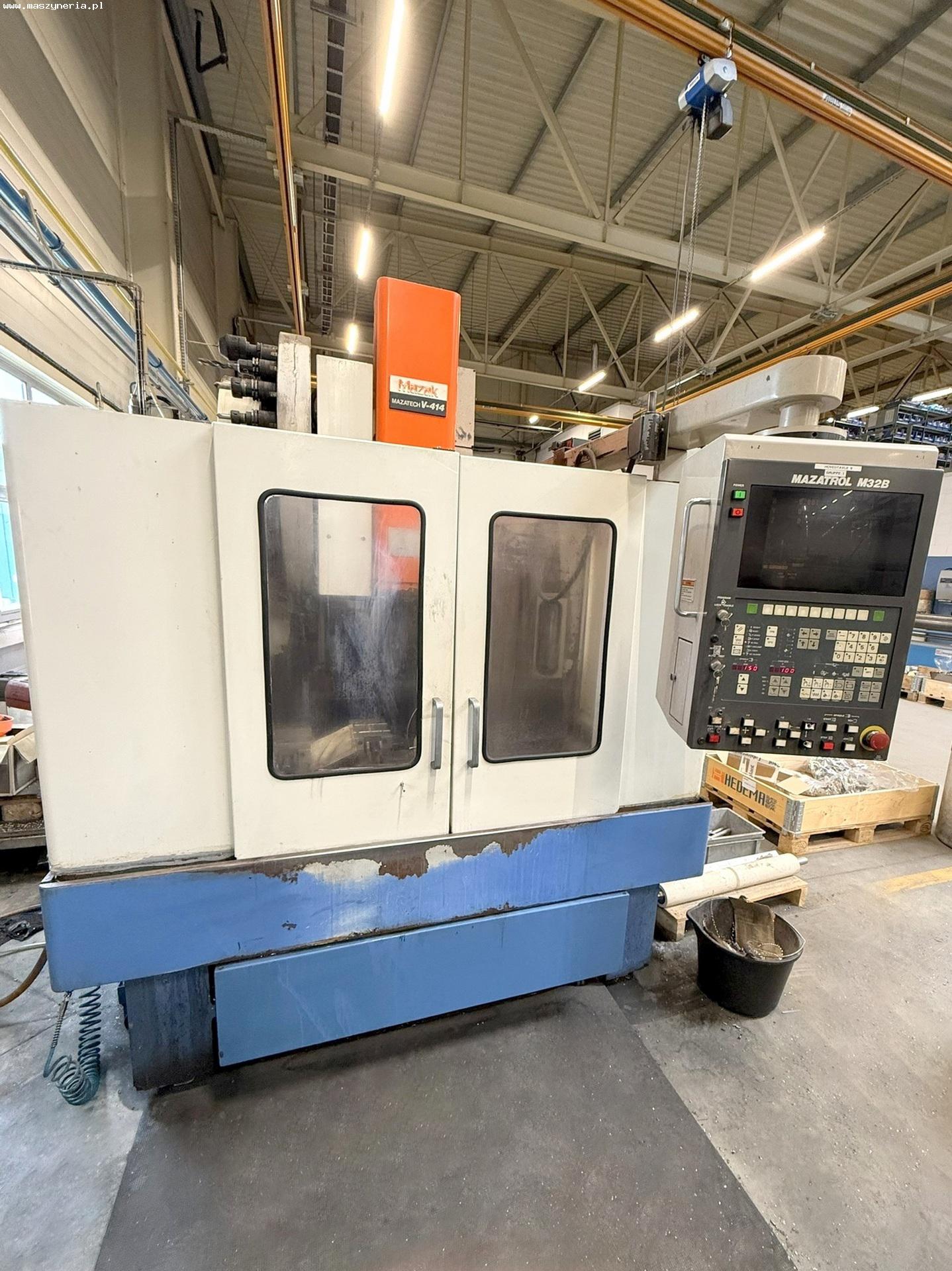 Centro di lavoro verticale CNC MAZAK MTV 414 in vendita - foto 1