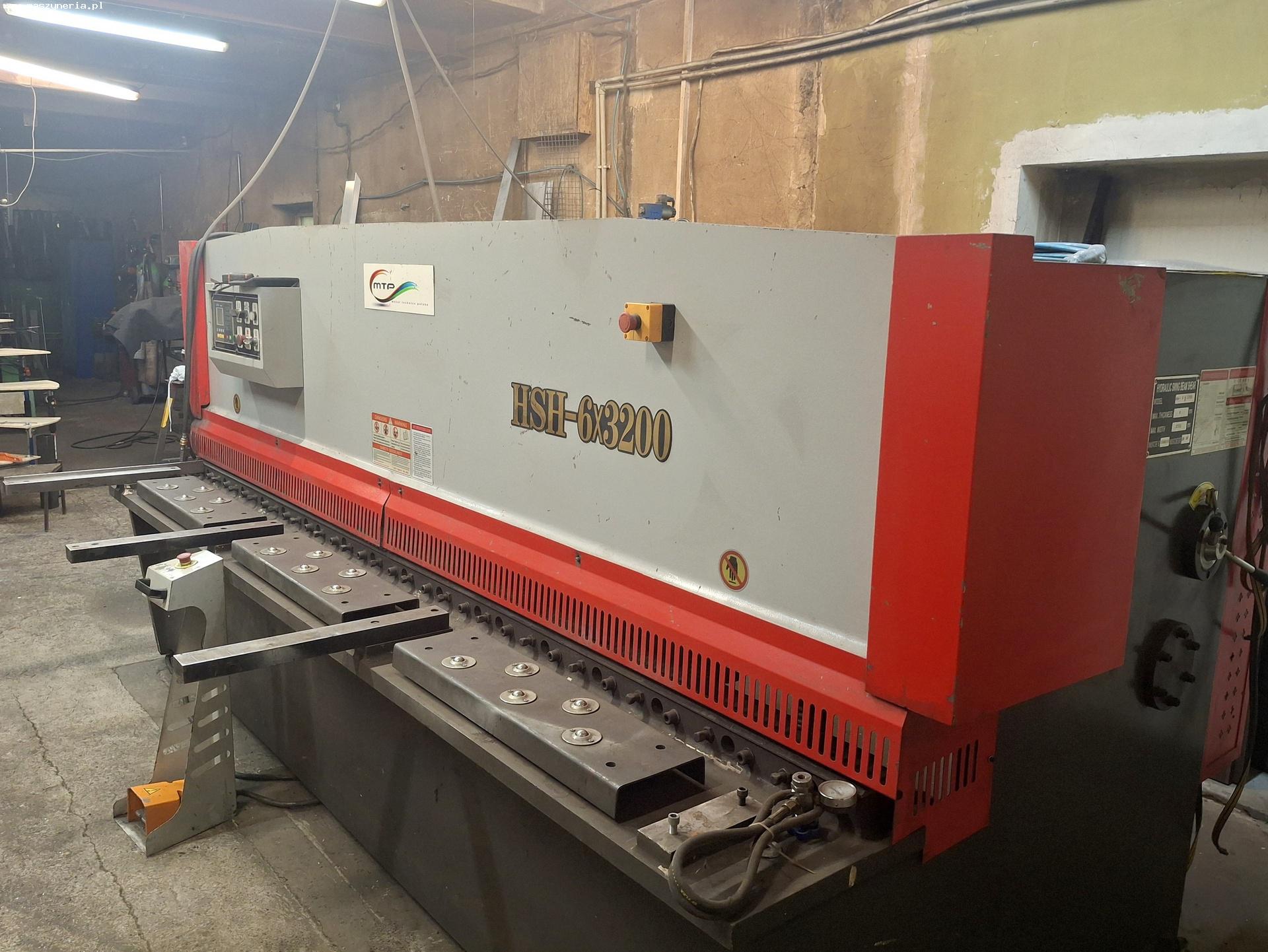 Cesoie a ghigliottina idrauliche MTP HSH-6x3200 in vendita - foto 1