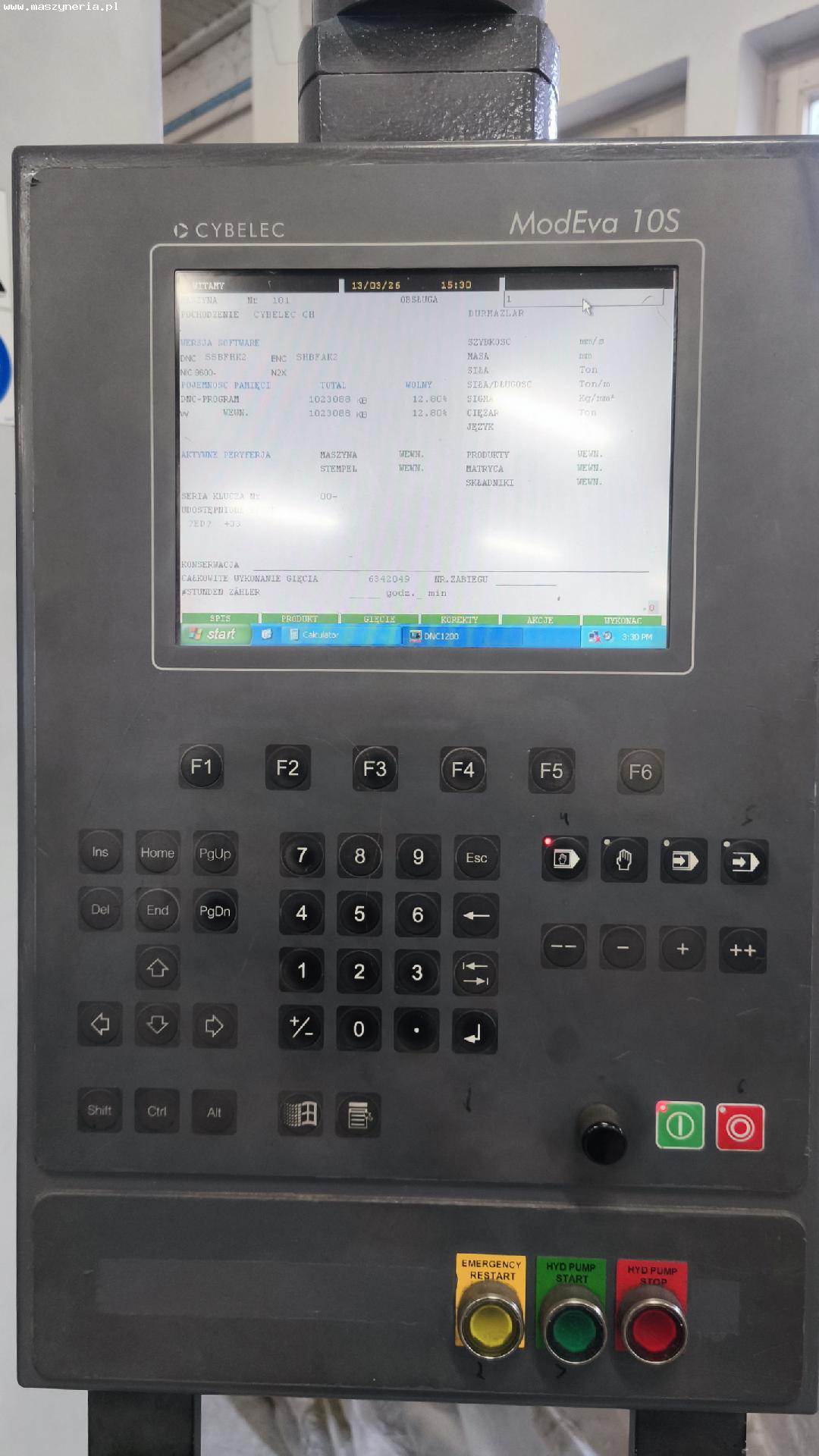 Pressa piegatrice idraulica CNC DURMA AD-S 30175 in vendita - foto 5