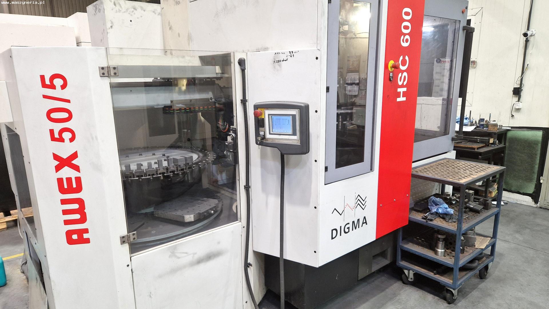 Centro di fresatura EXERON DIGMA HSC 600 in vendita - foto 1