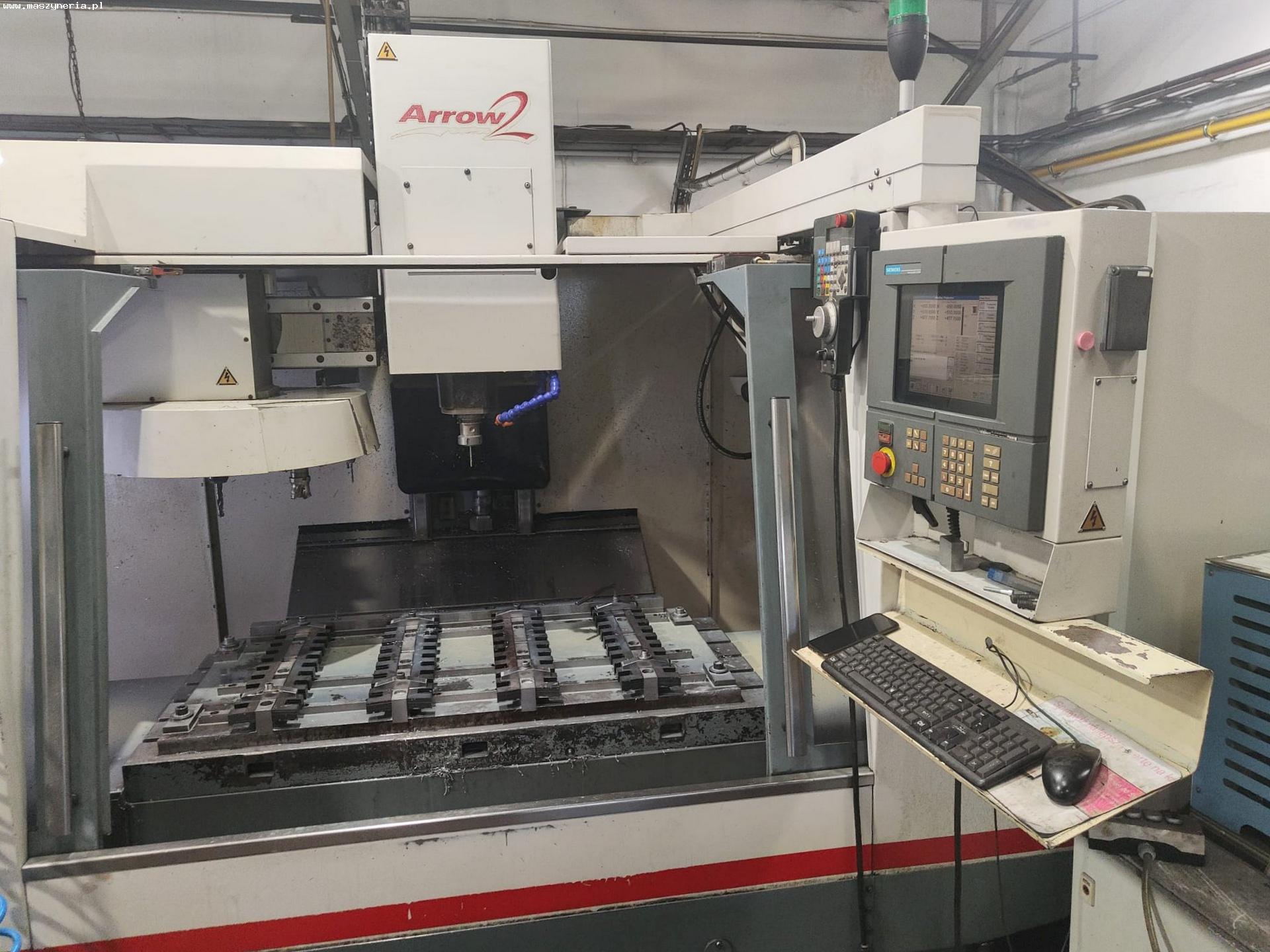 Centro di lavoro verticale CNC CINCINNATI ARROW 1250 in vendita - foto 2