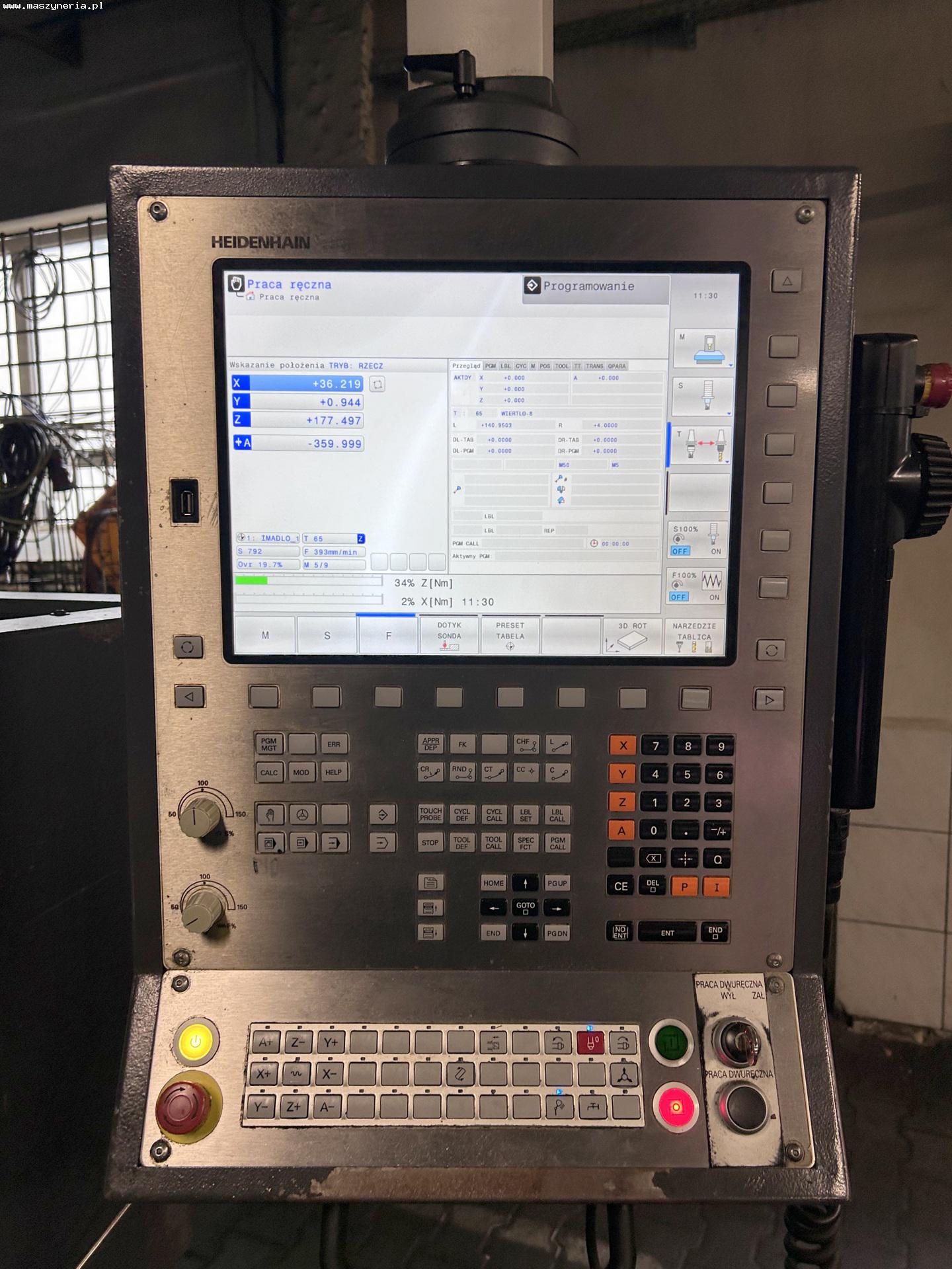 Fresatrice CNC AVIA FNE 50N in vendita - foto 5