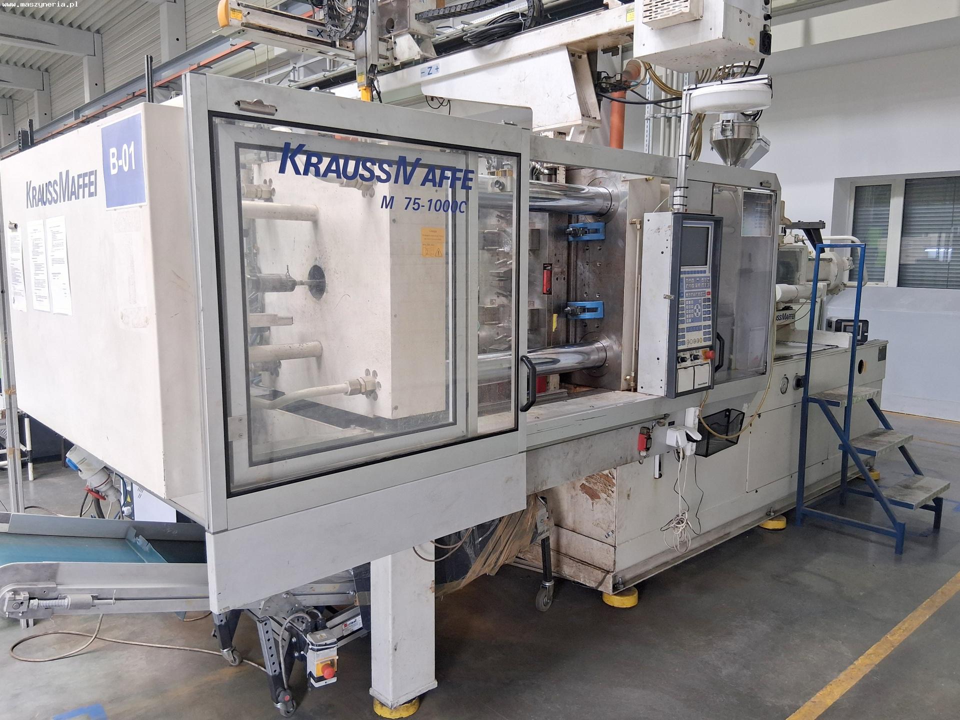 Pressa ad iniezione KRAUSS MAFFEI KM 175-1000 C2 in vendita - foto 1