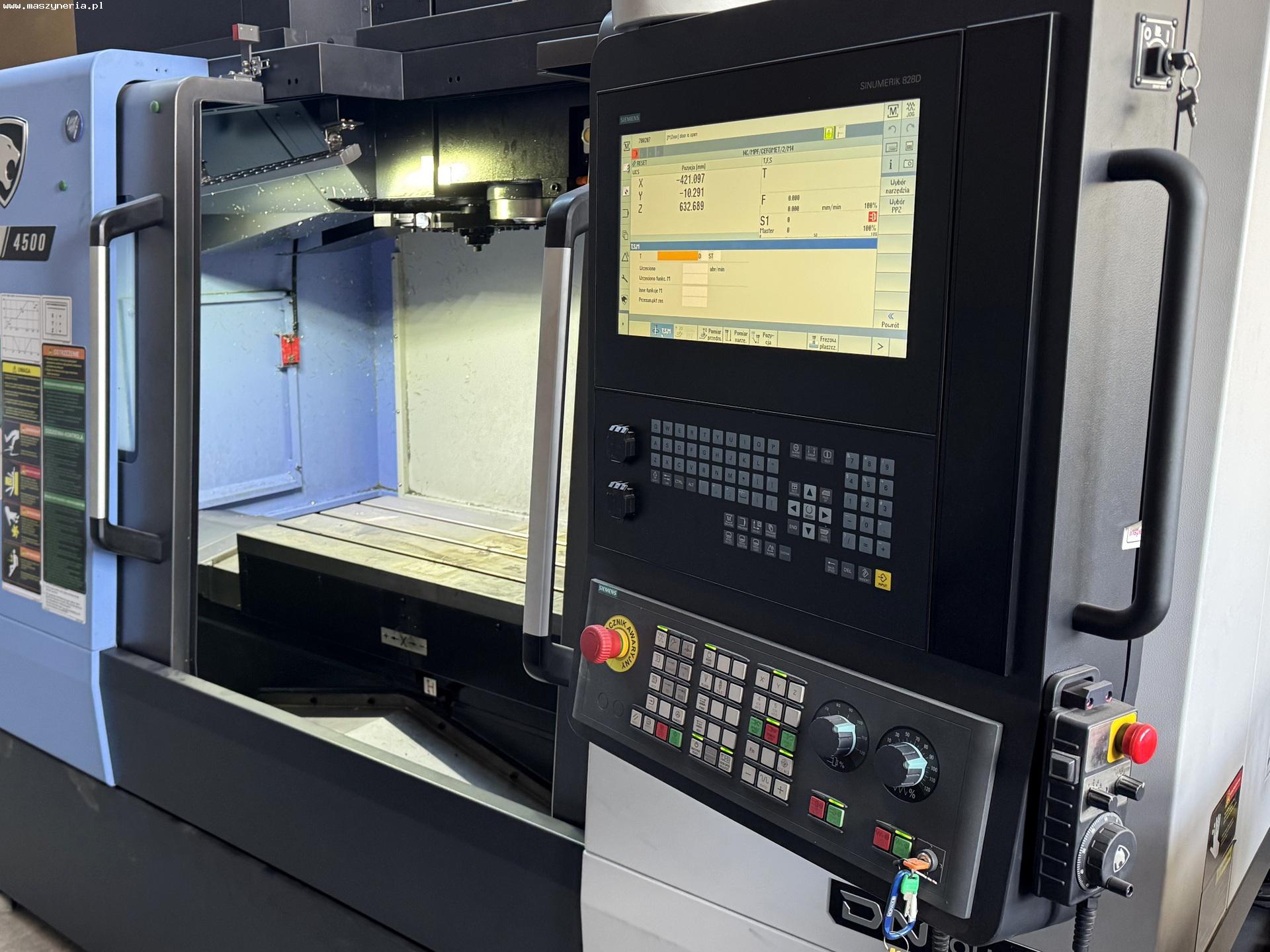 Centro di lavoro CNC DOOSAN DNM 4500 in vendita - foto 2