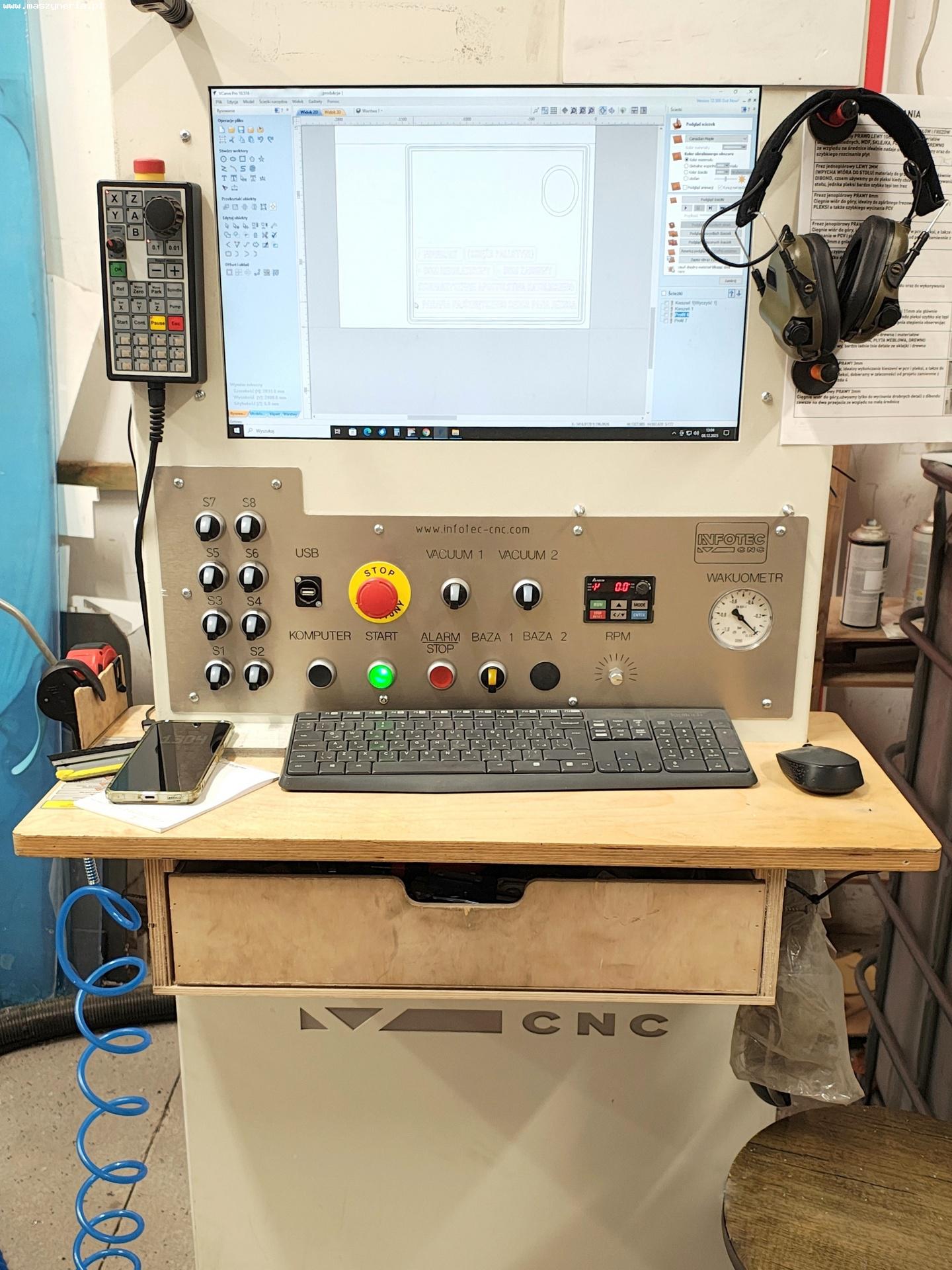Pantografo CNC InfoTEC 4121 Energy in vendita - foto 10