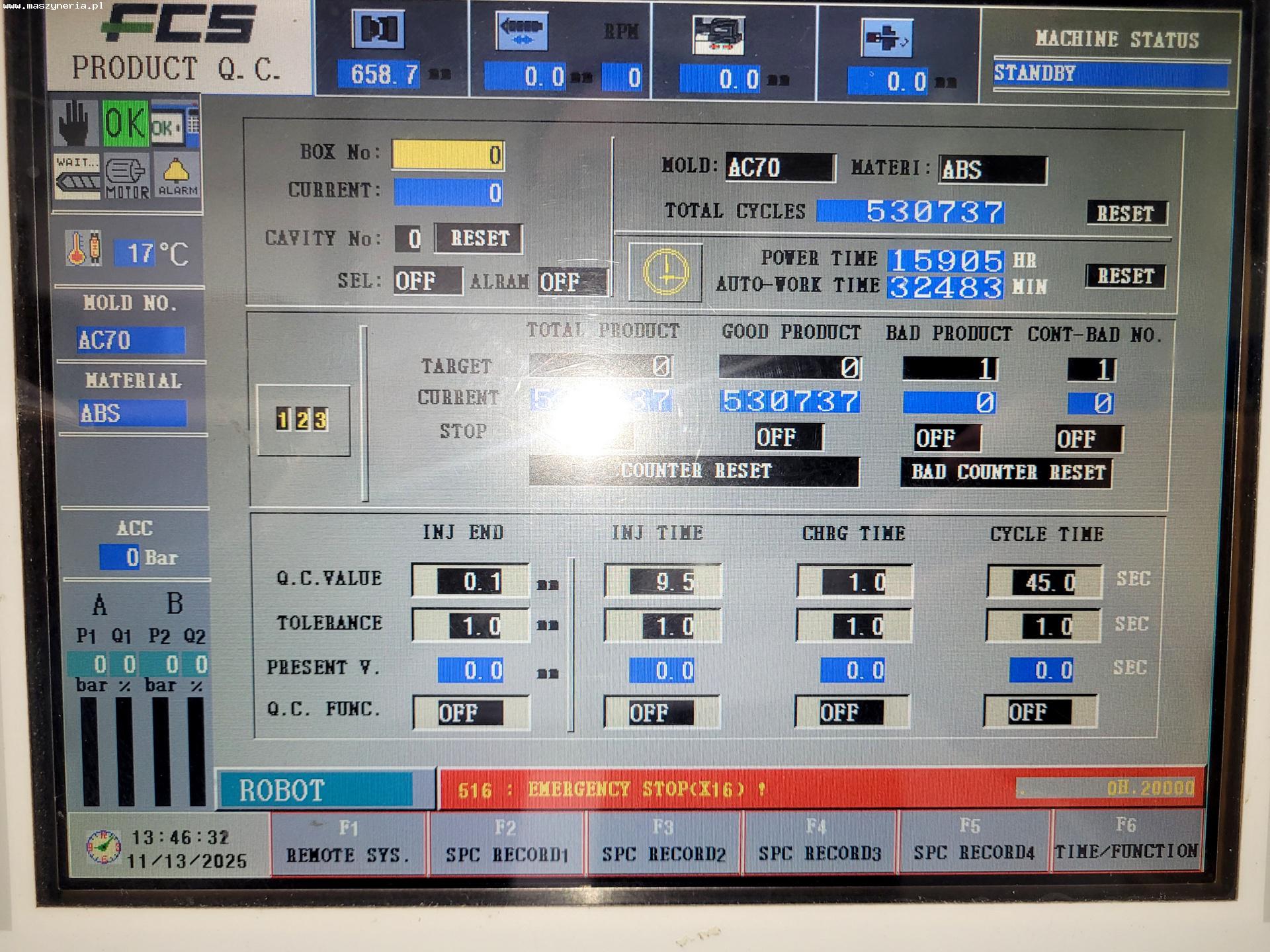  Pressa a iniezione FCS SD-600MSV in vendita - foto 4