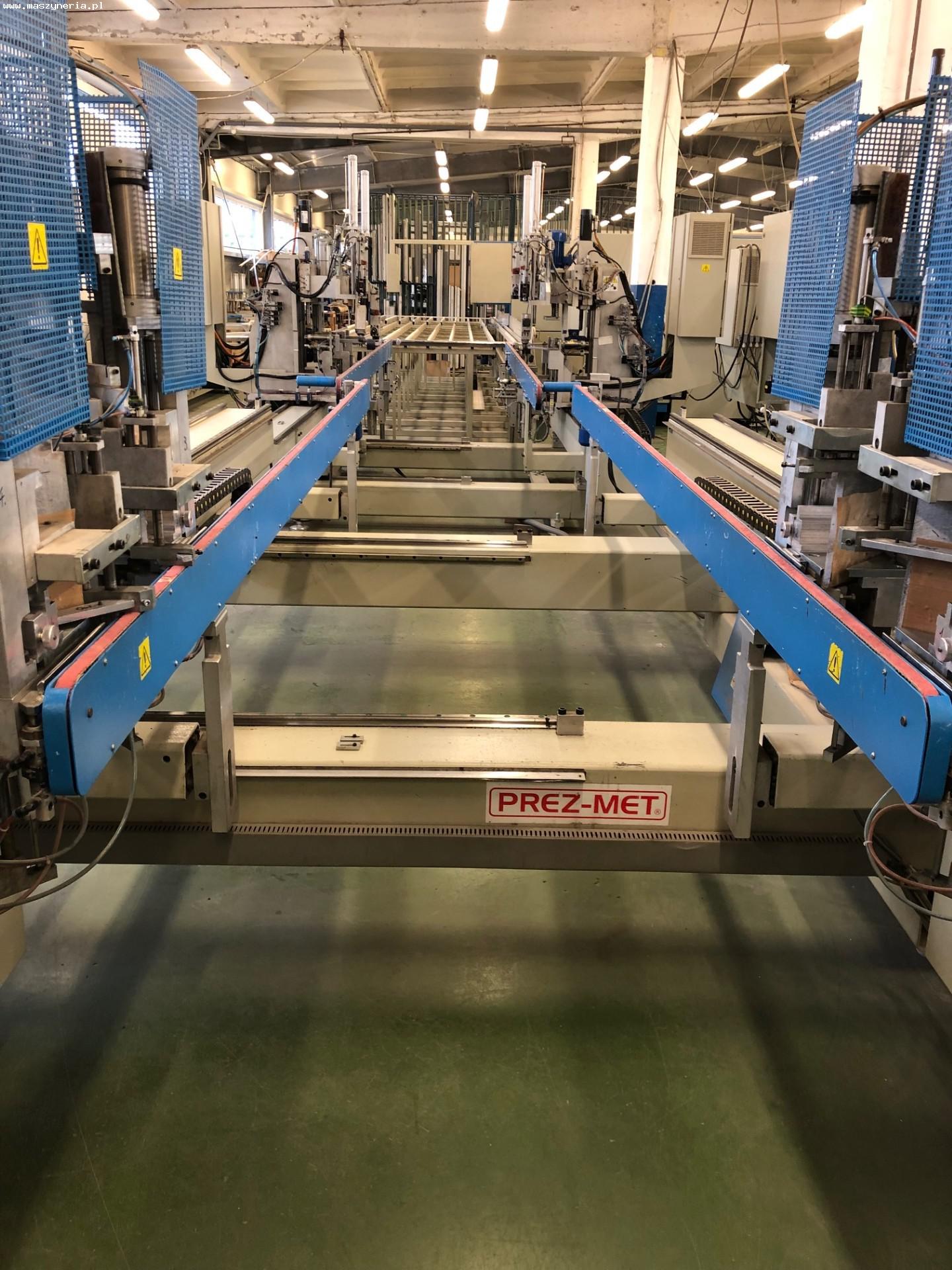 Linea di produzione finestre PVC e alluminio PREZ-MET in vendita - foto 4