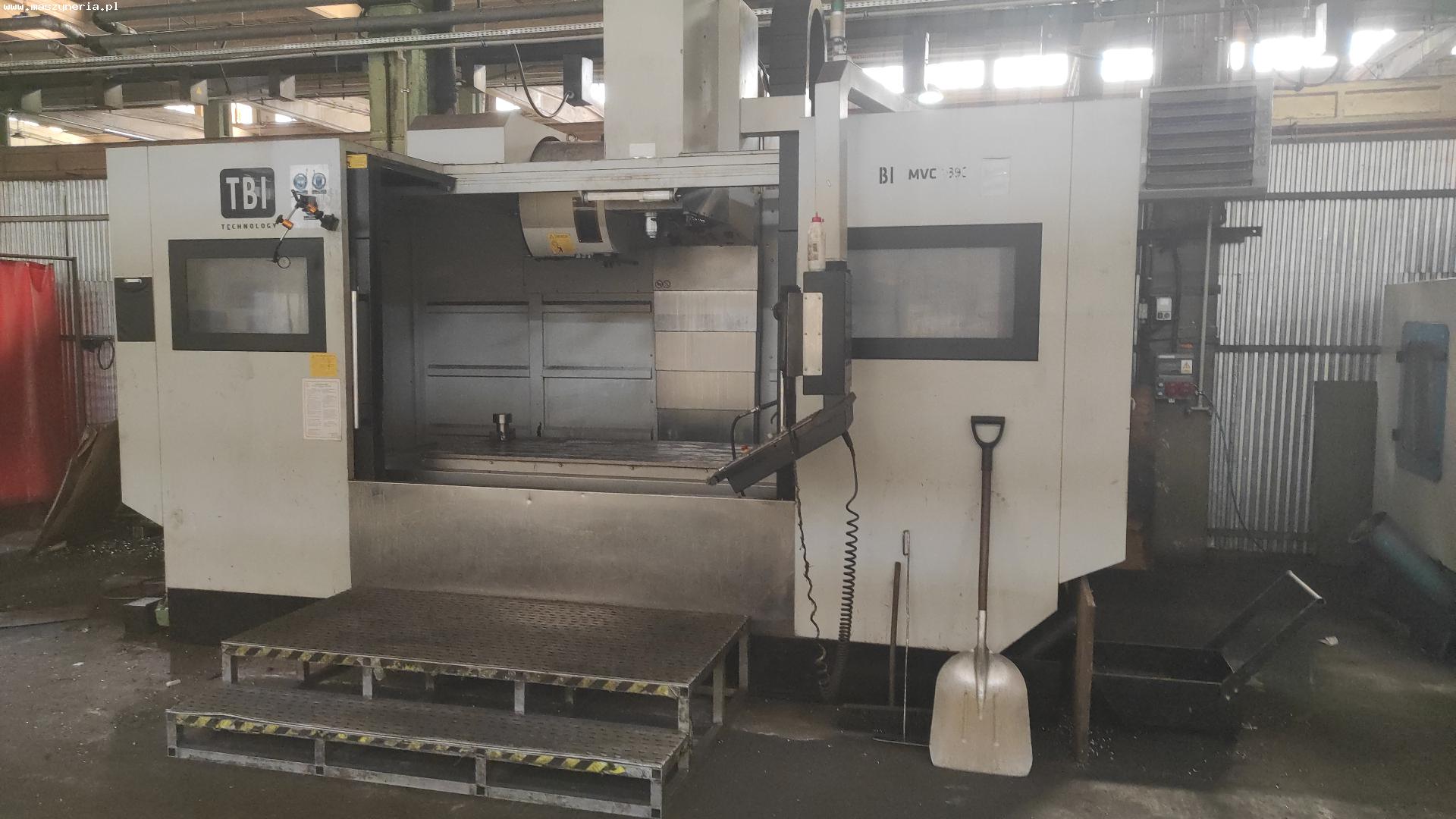  Centro di lavoro verticale CNC TBI MVC 1890 in vendita - foto 4