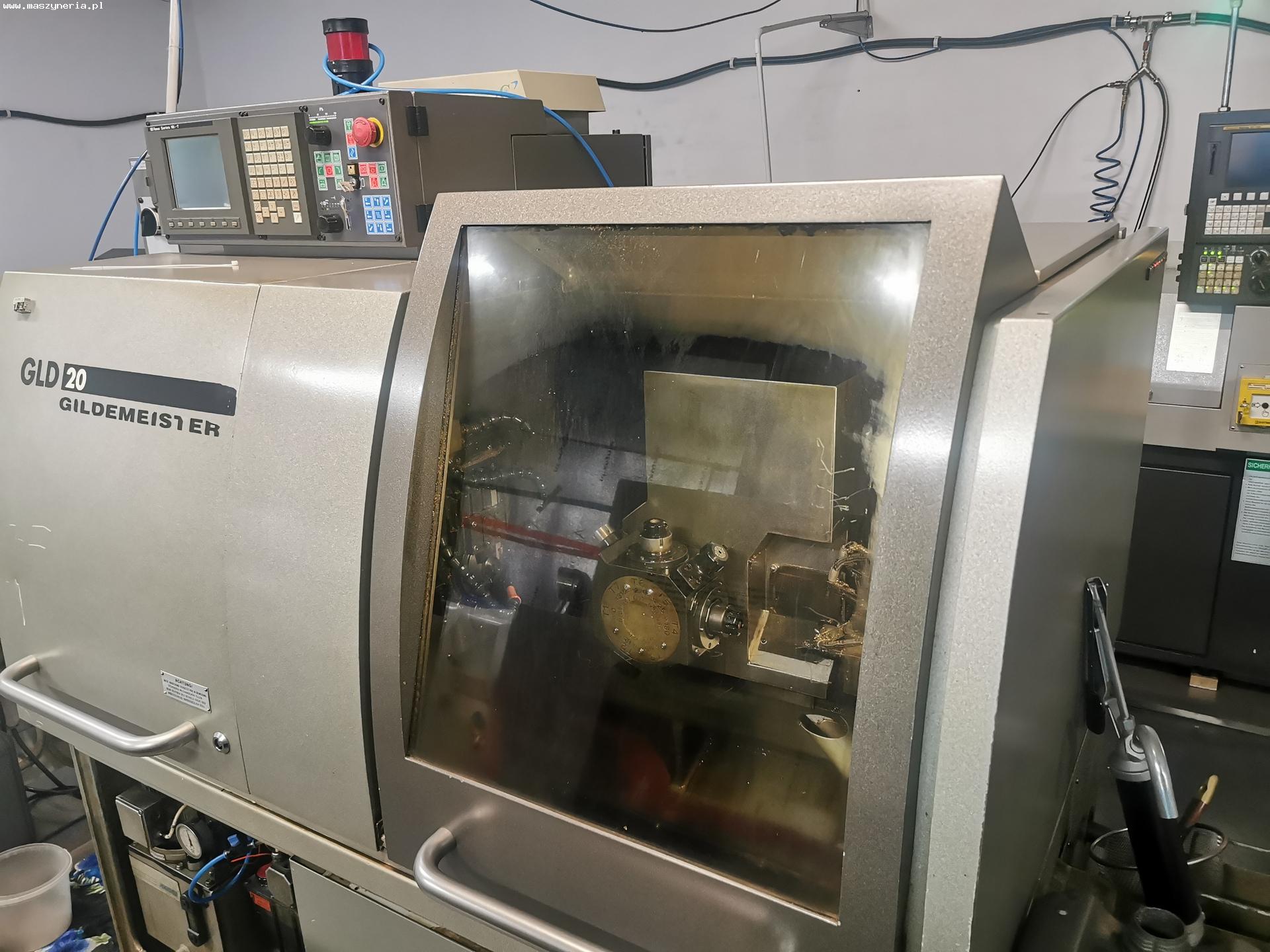 Tornio a fantina mobile CNC GILDEMEISTER GLD 20 5A in vendita - foto 1