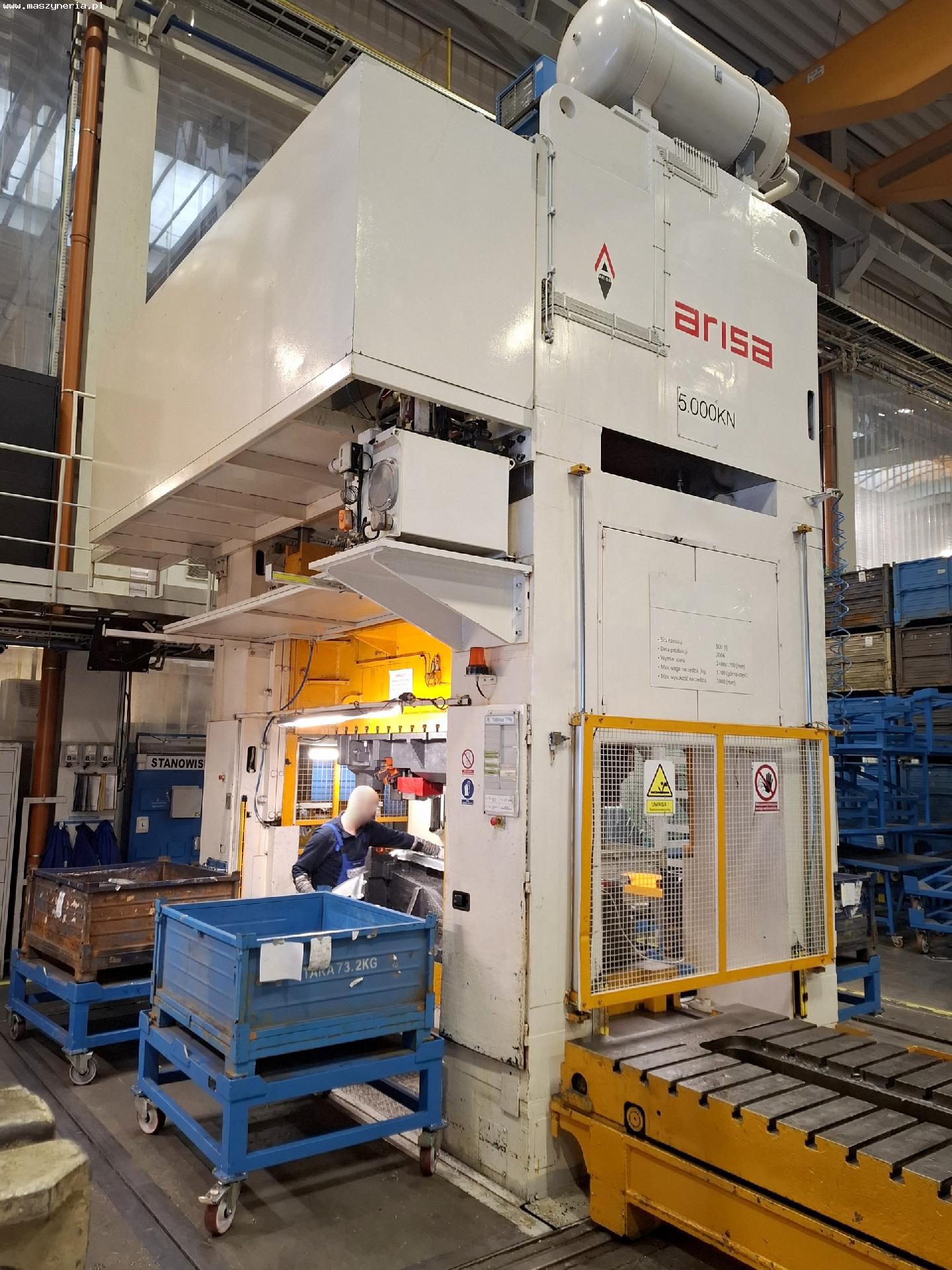 Pressa meccanica NIDEC ARISA S-2-500-240-120-FD in vendita - foto 2