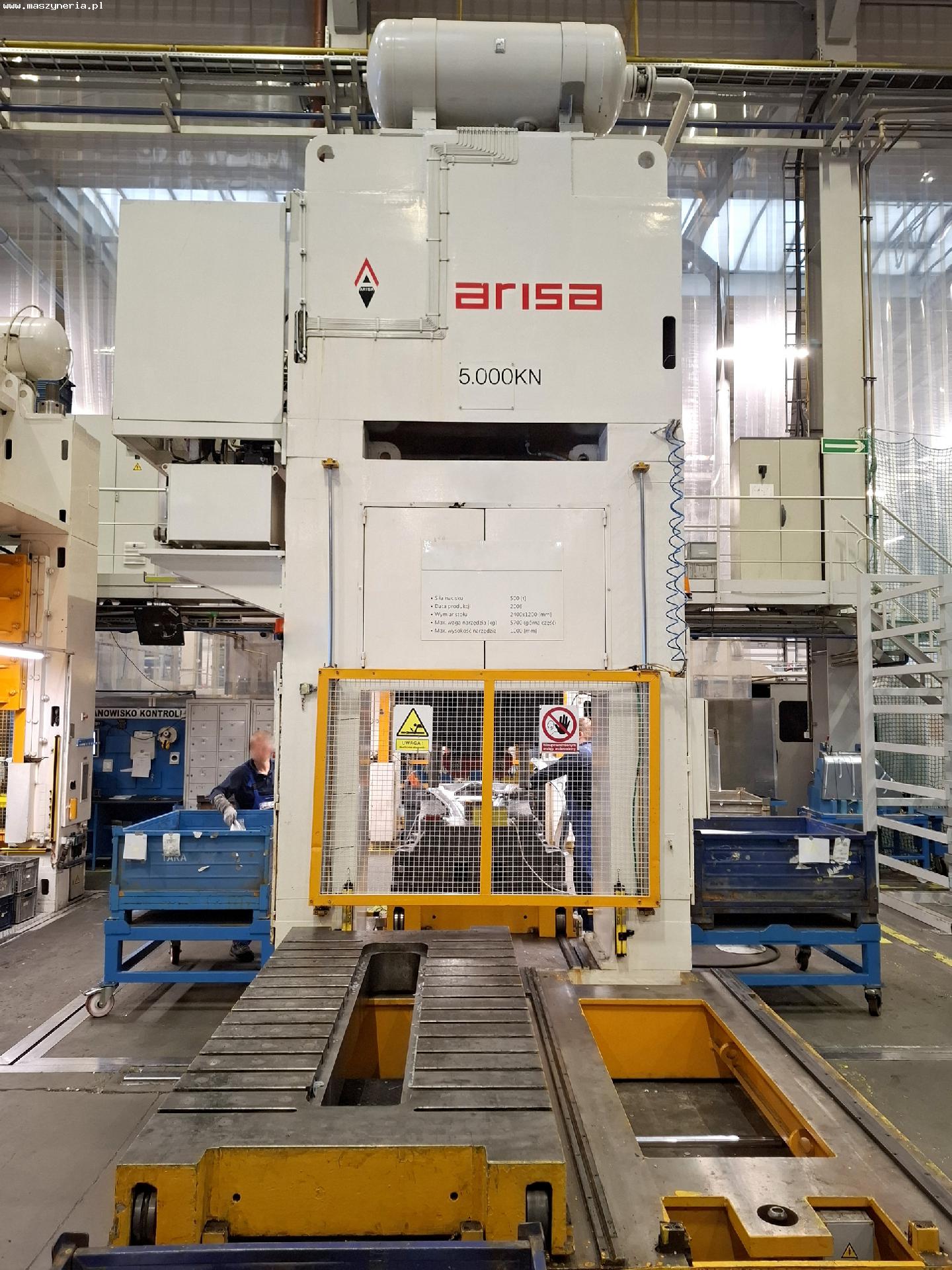 Pressa meccanica NIDEC ARISA S-2-500-240-120-FD in vendita - foto 3