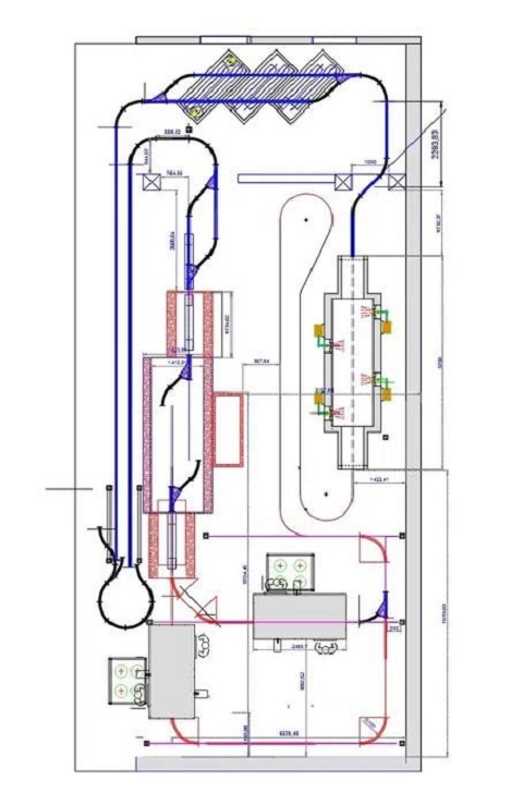 Impianto automatico di verniciatura a polvere in vendita - foto 8