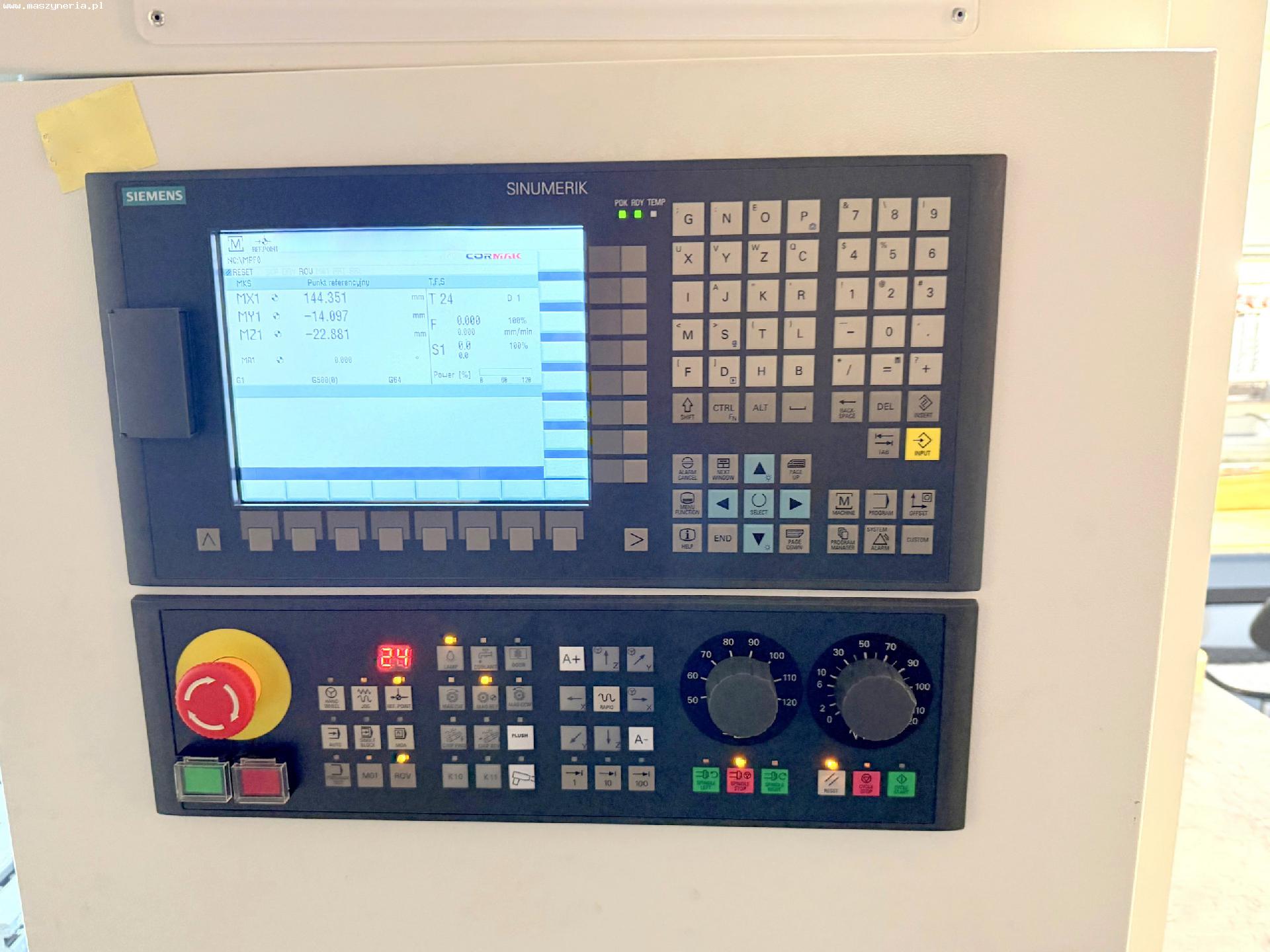 Centro di lavoro CNC CORMAK MILL850 in vendita - foto 8