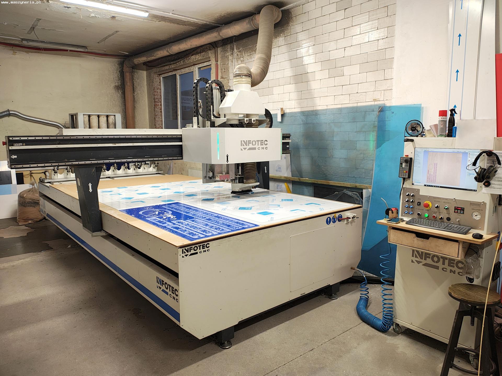 Pantografo CNC InfoTEC 4121 Energy in vendita - foto 2