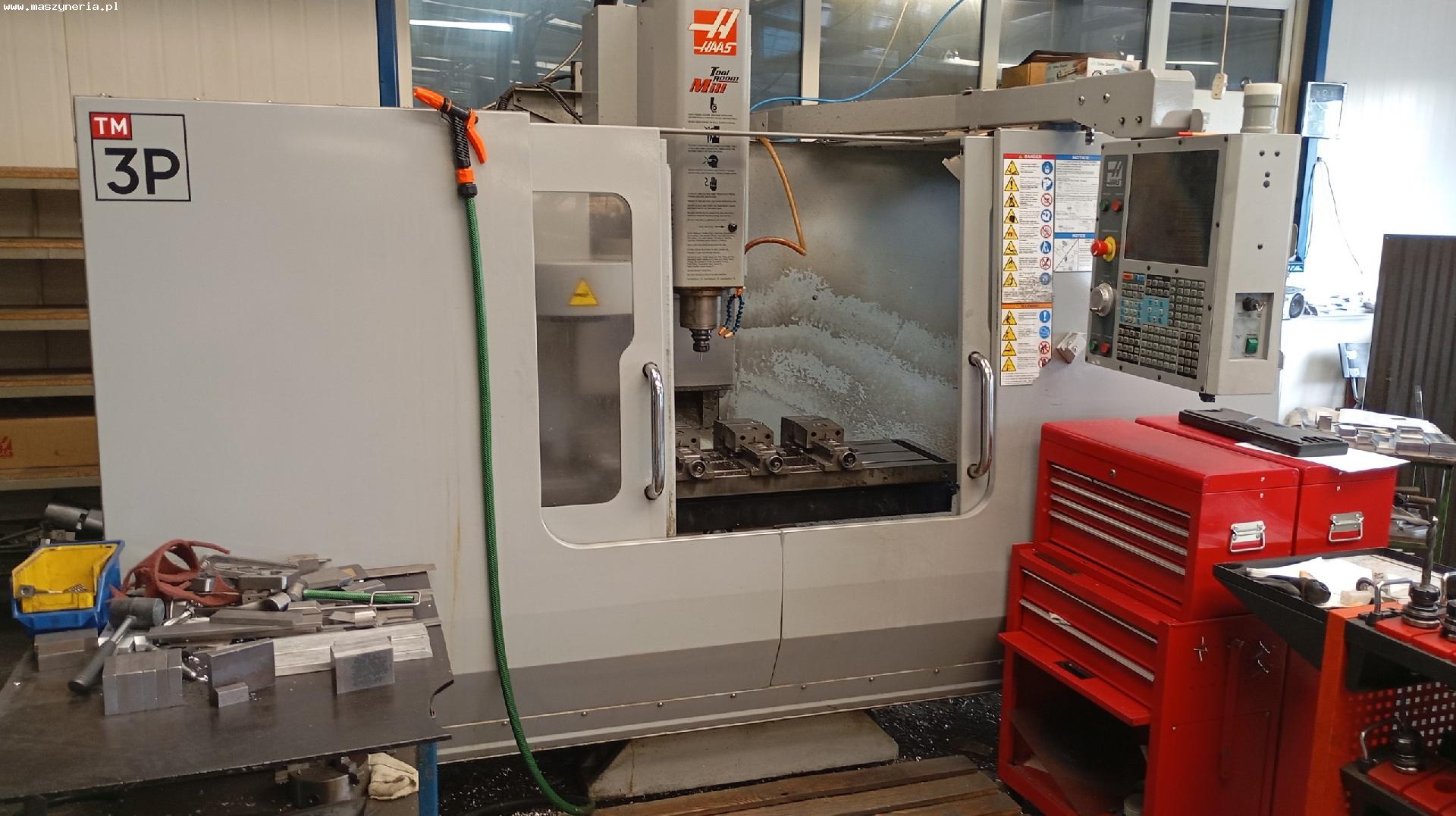 Centro di lavoro verticale CNC HAAS TM-3PHE in vendita - foto 1