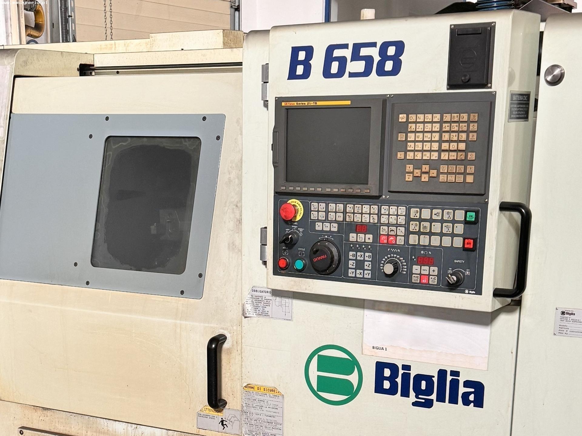 CNC soustružnické centrum BIGLIA B658 in vendita - foto 3