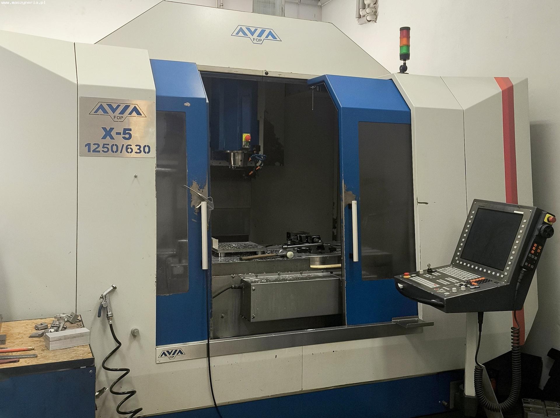 Centro di lavoro verticale CNC AVIA X-5 1250/630 in vendita - foto 2