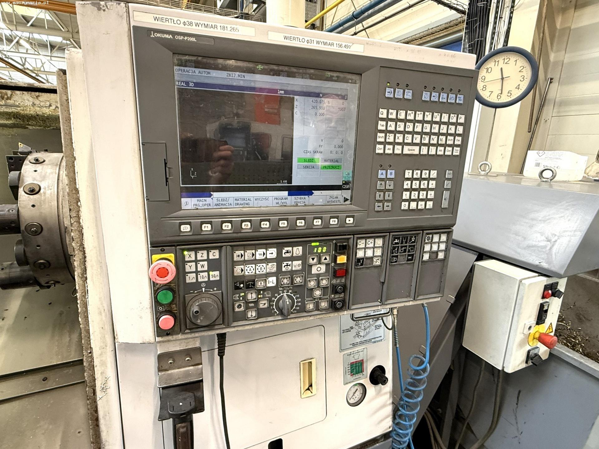 Centro di tornitura CNC OKUMA LB 300 M in vendita - foto 6