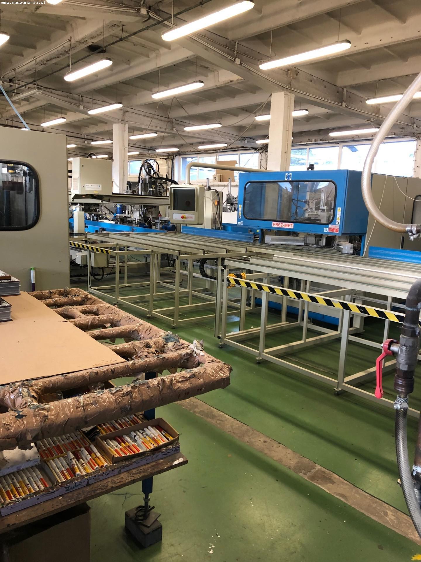 Linea di produzione finestre PVC e alluminio PREZ-MET in vendita - foto 9
