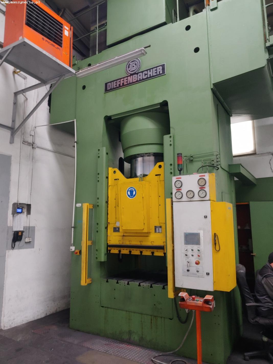 Pressa idraulica DIEFFENBACHER PO-F 1250 A in vendita - foto 2