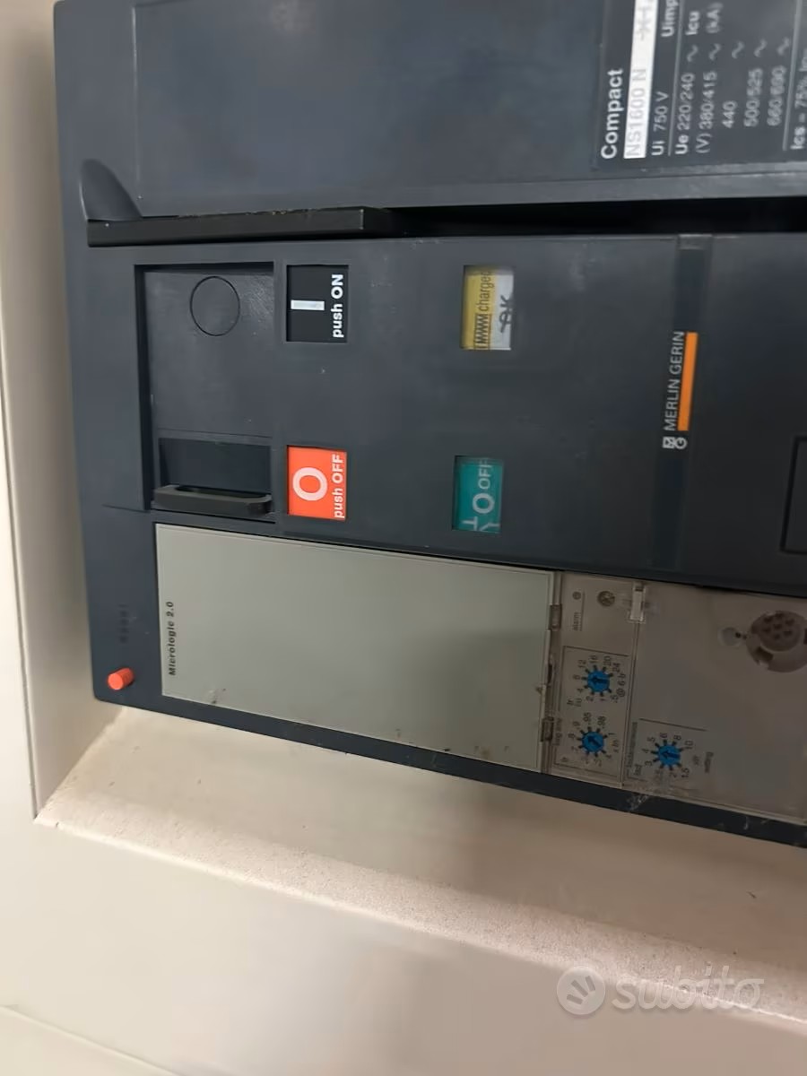 interruttore schneider NS1600N CON MICROLOGIC 2.0 in vendita - foto 3