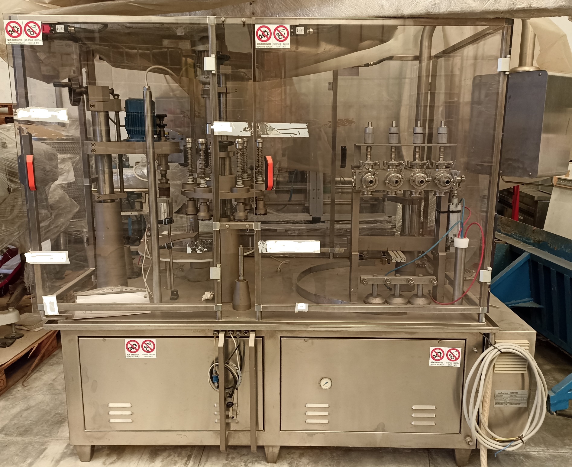 RIEMPITRICE e TAPPATRICE 6 TESTE MARCA M.I.T.A in vendita - foto 1