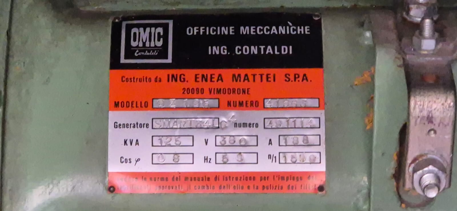 Gruppo elettrogeno 125kVa motore DEUTZ in vendita - foto 1