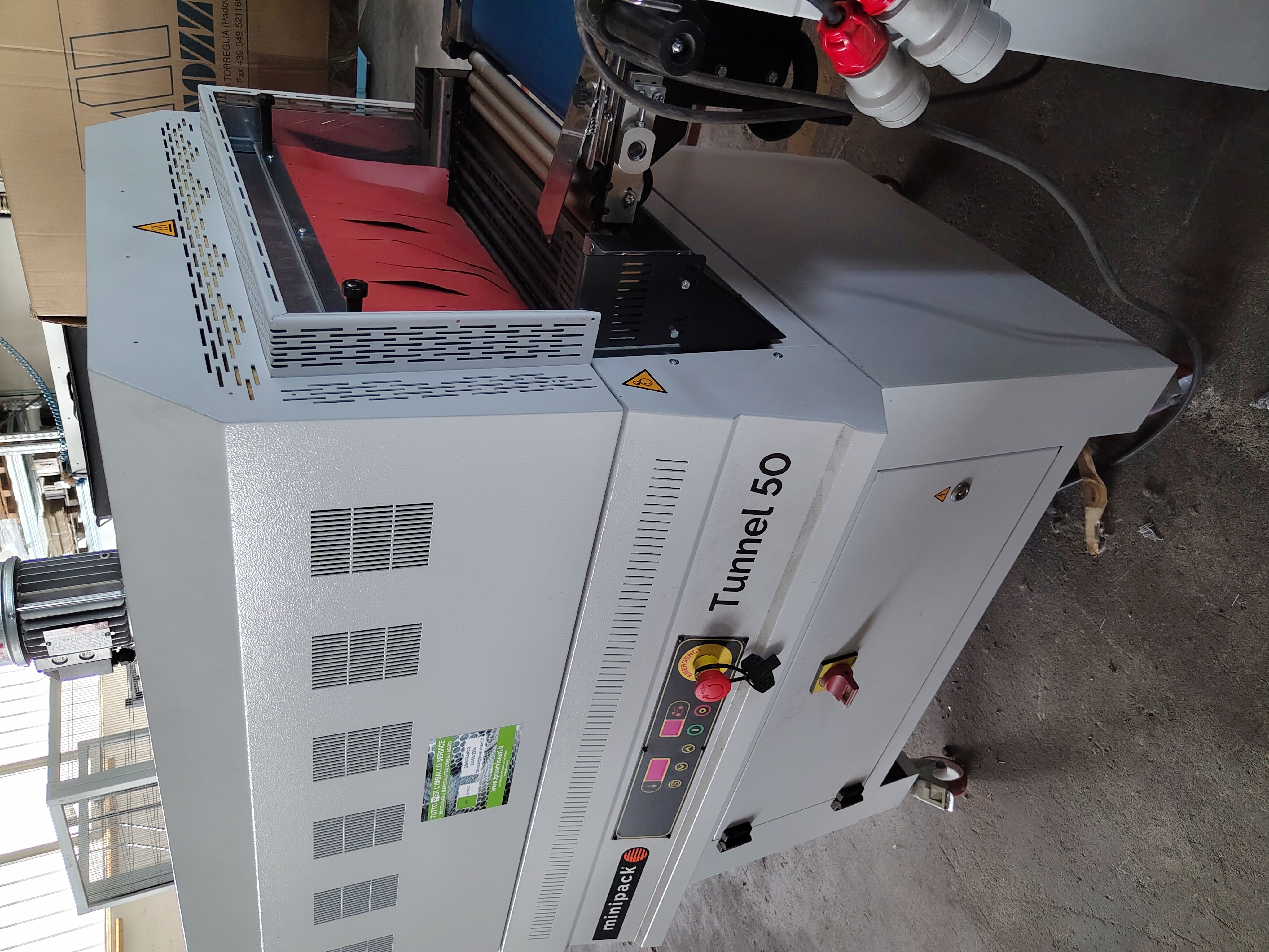 Confeszionatrice MINIPACK MODULAR 50 + TUNNEL 50 in vendita - foto 3