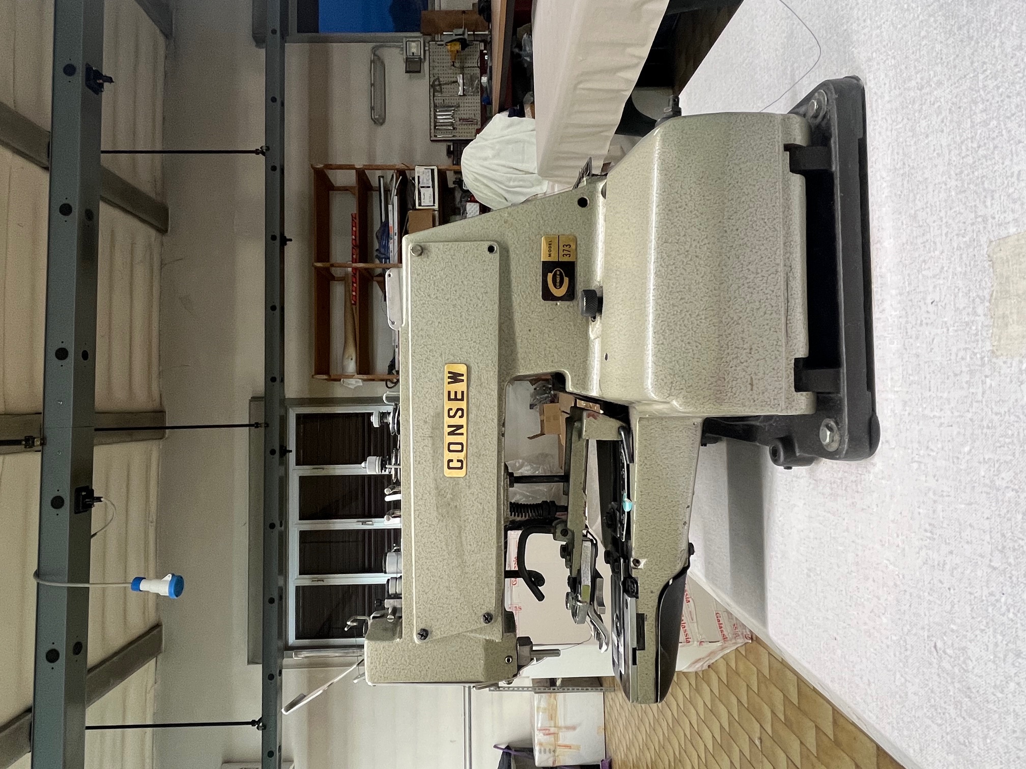 ASOLATRICE DURKOPP + MACCHINA ATTACCA BOTTONI CONSEW in vendita - foto 6