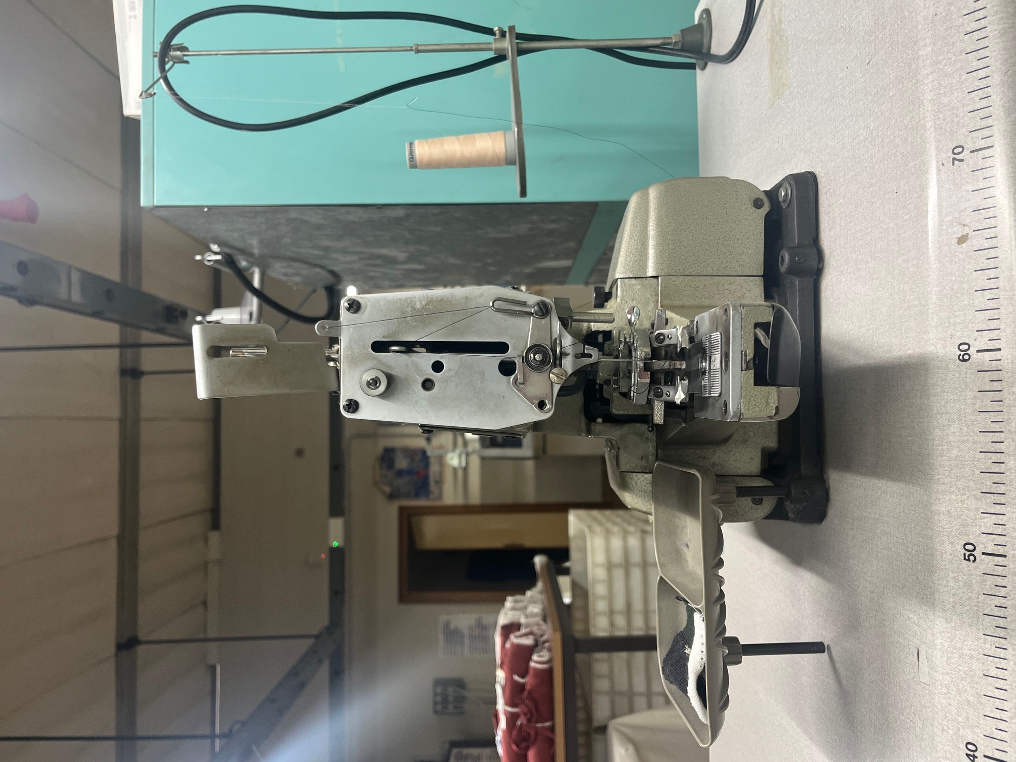 ASOLATRICE DURKOPP + MACCHINA ATTACCA BOTTONI CONSEW in vendita - foto 5